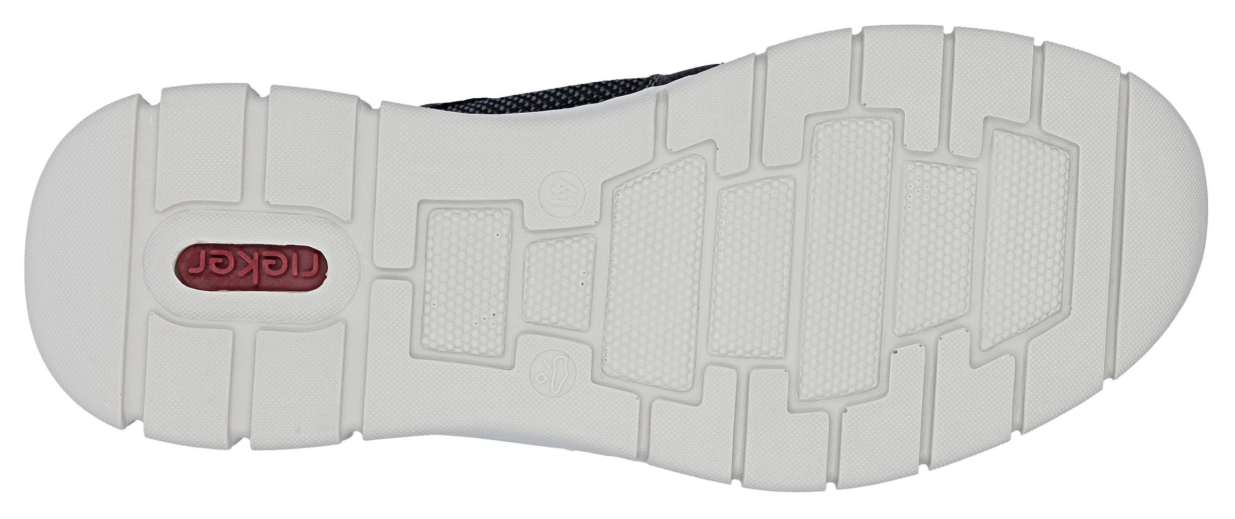 Rieker Slip-On Sneaker  Schlupfschuh, Halbschuh, Freizeitschuh mit Gummizug, zum Schlupfen