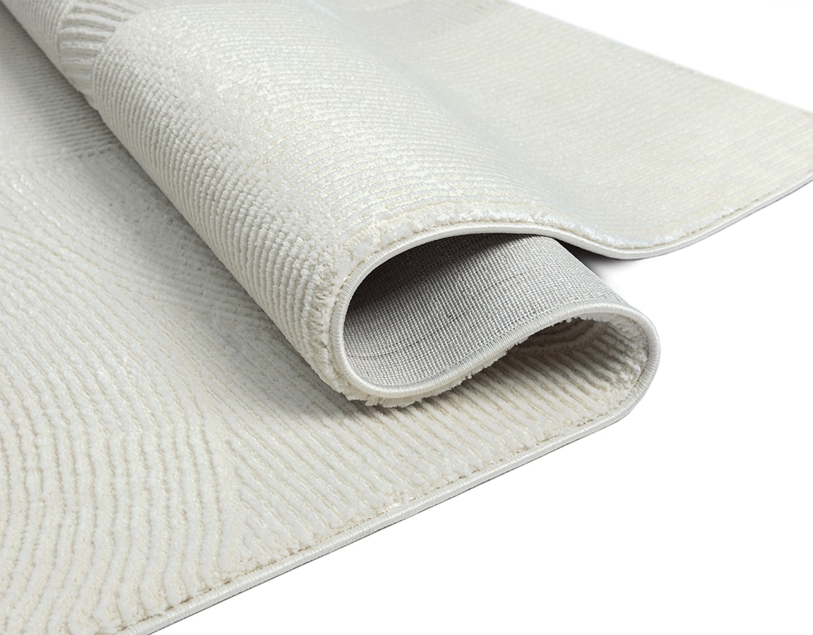 the carpet Teppich »Lima« rechteckig 12 mm Höhe Designer Teppich Flor 1 recyceltem Polyester waschbar