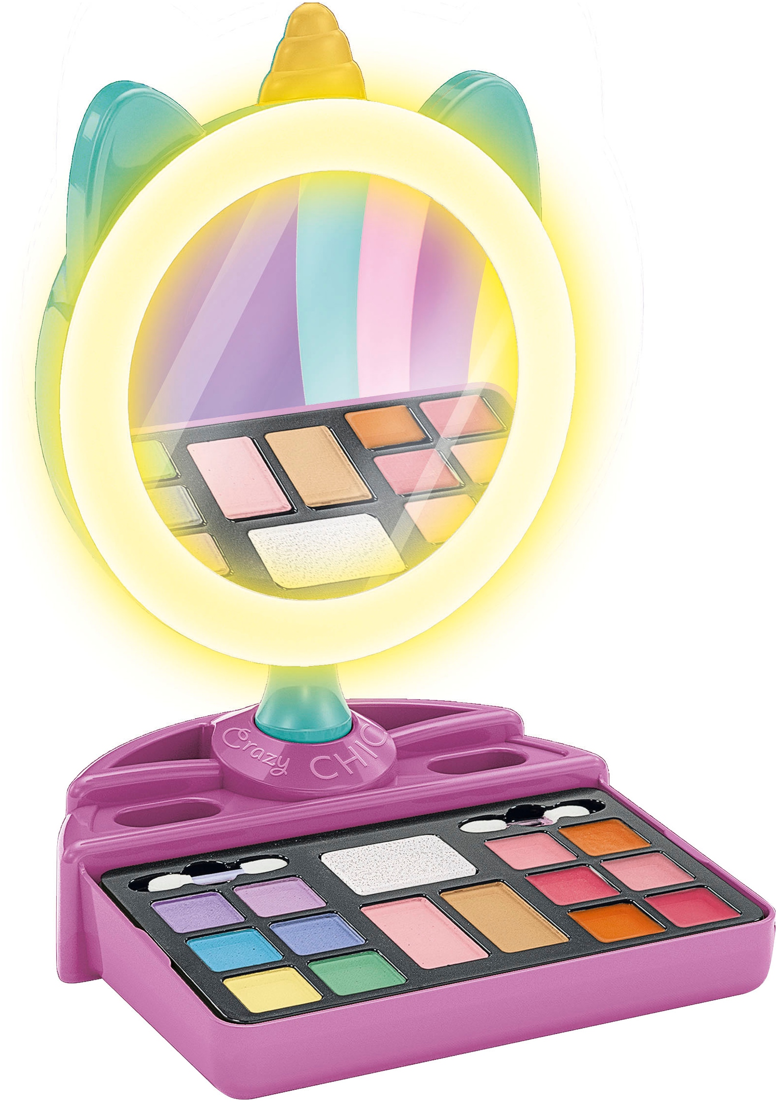 Clementoni® Kreativset »Crazy Chic, Make-up-Spiegel Deluxe«, Made in Europe