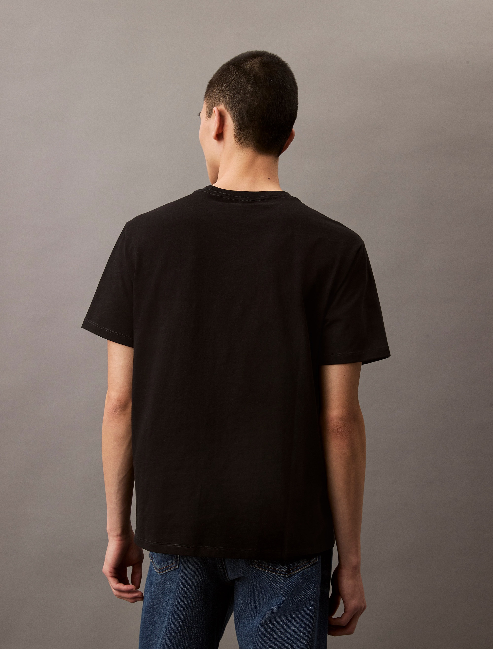 Calvin Klein Jeans T-Shirt »SS Hero Monologo Tee 20s«, Mit Rundhalsausschnitt, regular fit