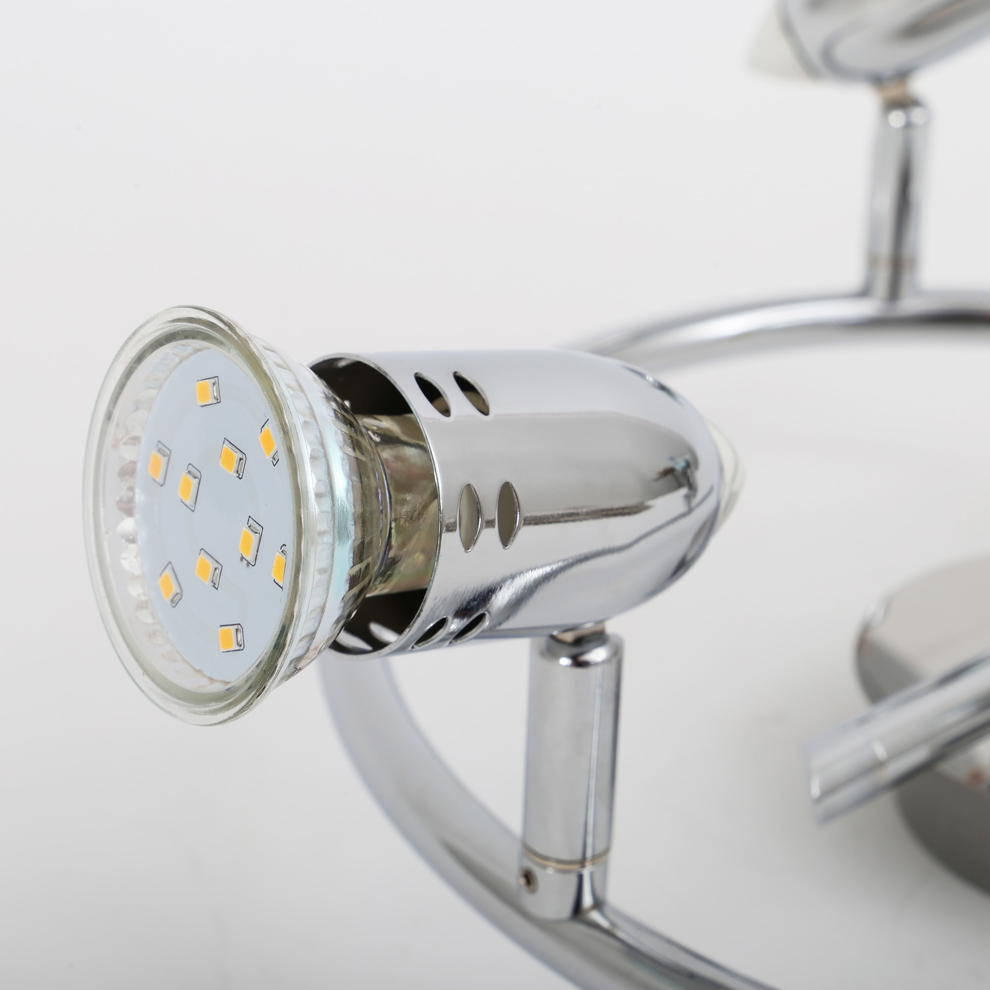 B.K.Licht LED Deckenleuchte, 3 online inkl. bei modern, chrom flammig-flammig, 250lm, Strahler, 3W Deckenspots, OTTO Deckenlampe