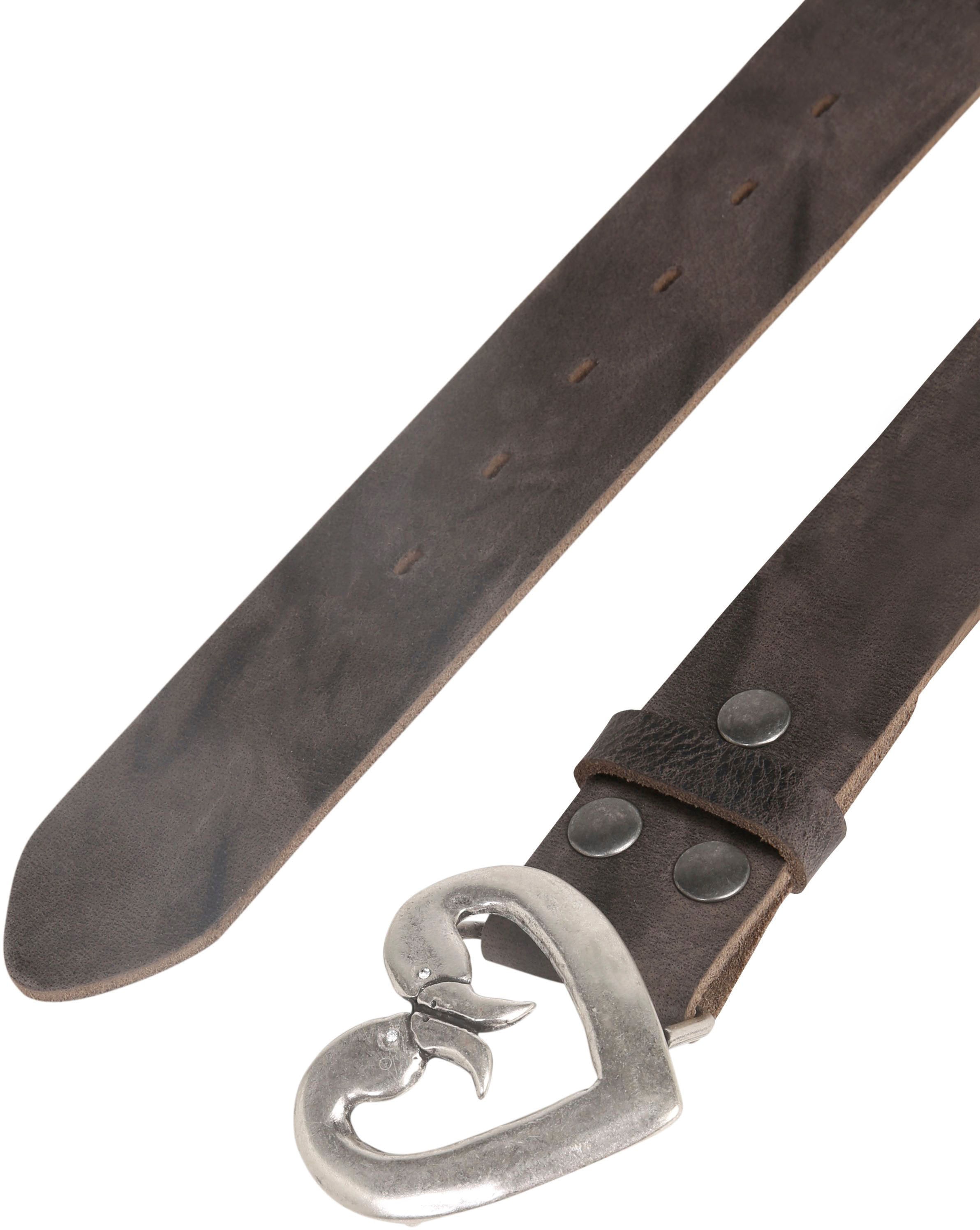 RETTUNGSRING by showroom 019° Ledergürtel, in Vintage-Optik