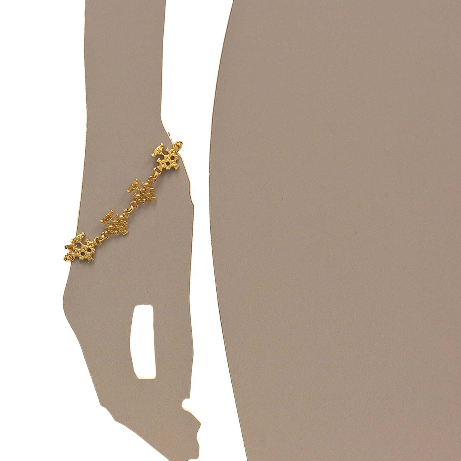 OSTSEE-SCHMUCK Armband »- Hiddensee - Silber 925/000, vergoldet - ohne Stein«