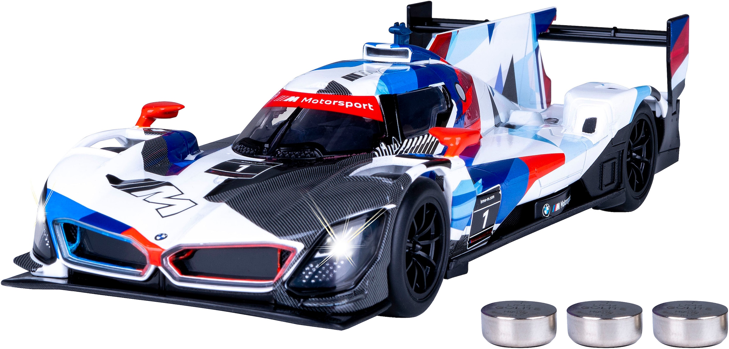 Jamara Spielzeug-Auto »Diecast, BMW M Hybrid V8«, LED Licht; Maßstab 1:24