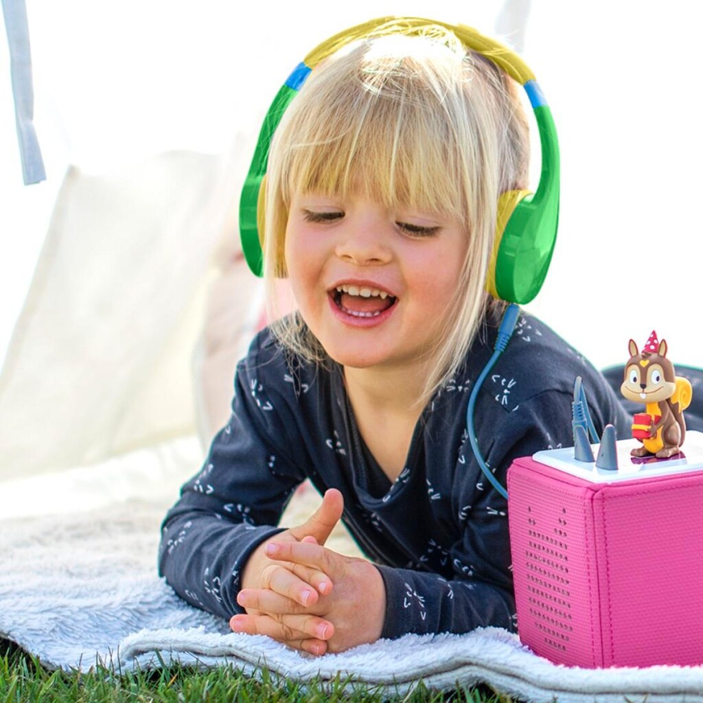 Hama Kinder-Kopfhörer »Kinderkopfhörer mit Kabel (85 dB Lautstärkebegrenzung, On-Ear)«, Sprachsteuerung