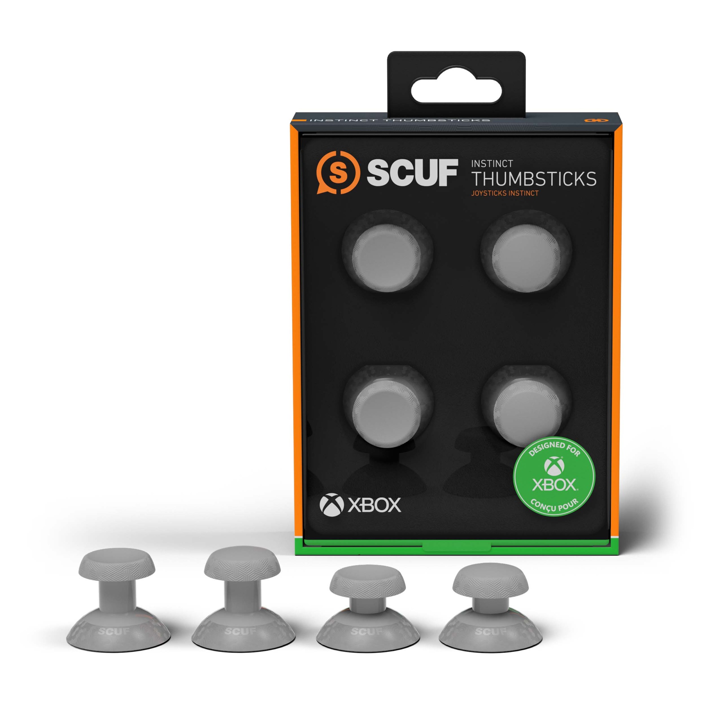 SCUF Gaming Controller Caps »Instinct Thumbstick 4 pack - Light Gray«, Xbox Series X