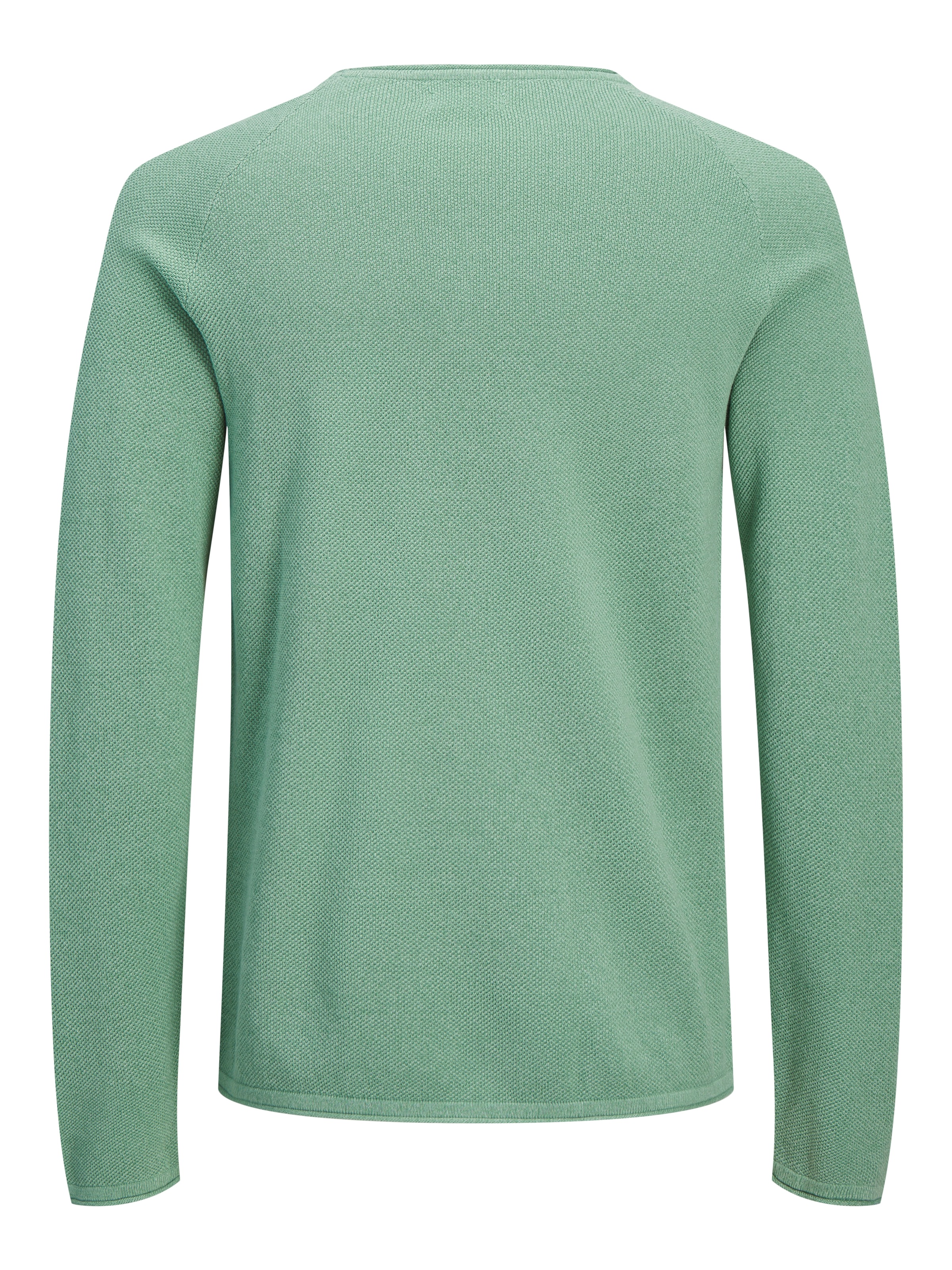 Jack & Jones Rundhalspullover »JJEHILL KNIT CREW NECK NOOS« Baumwolle, regular fit
