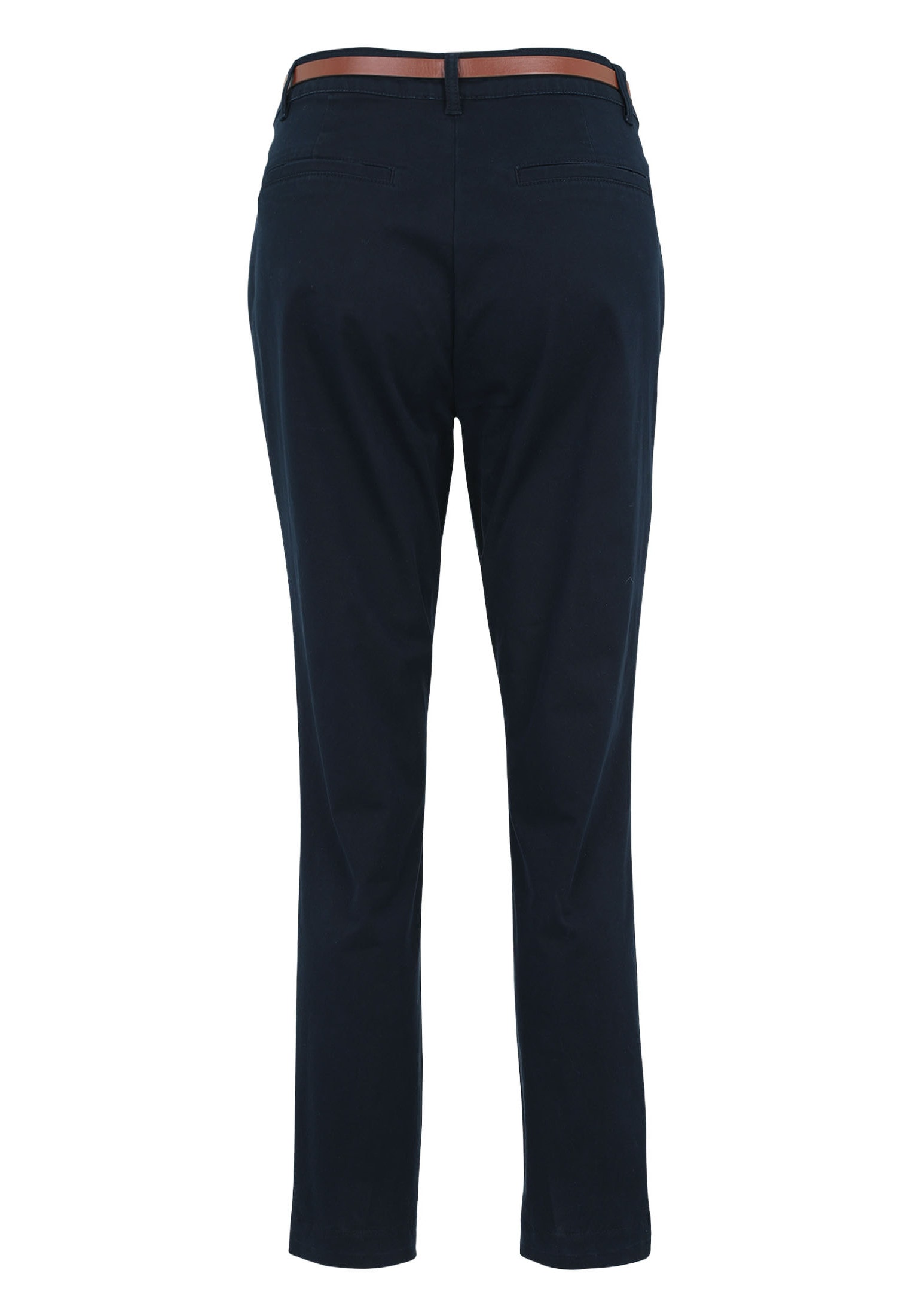 Zero Chinohose »Chinohose mit Gürtel 28 Inch«