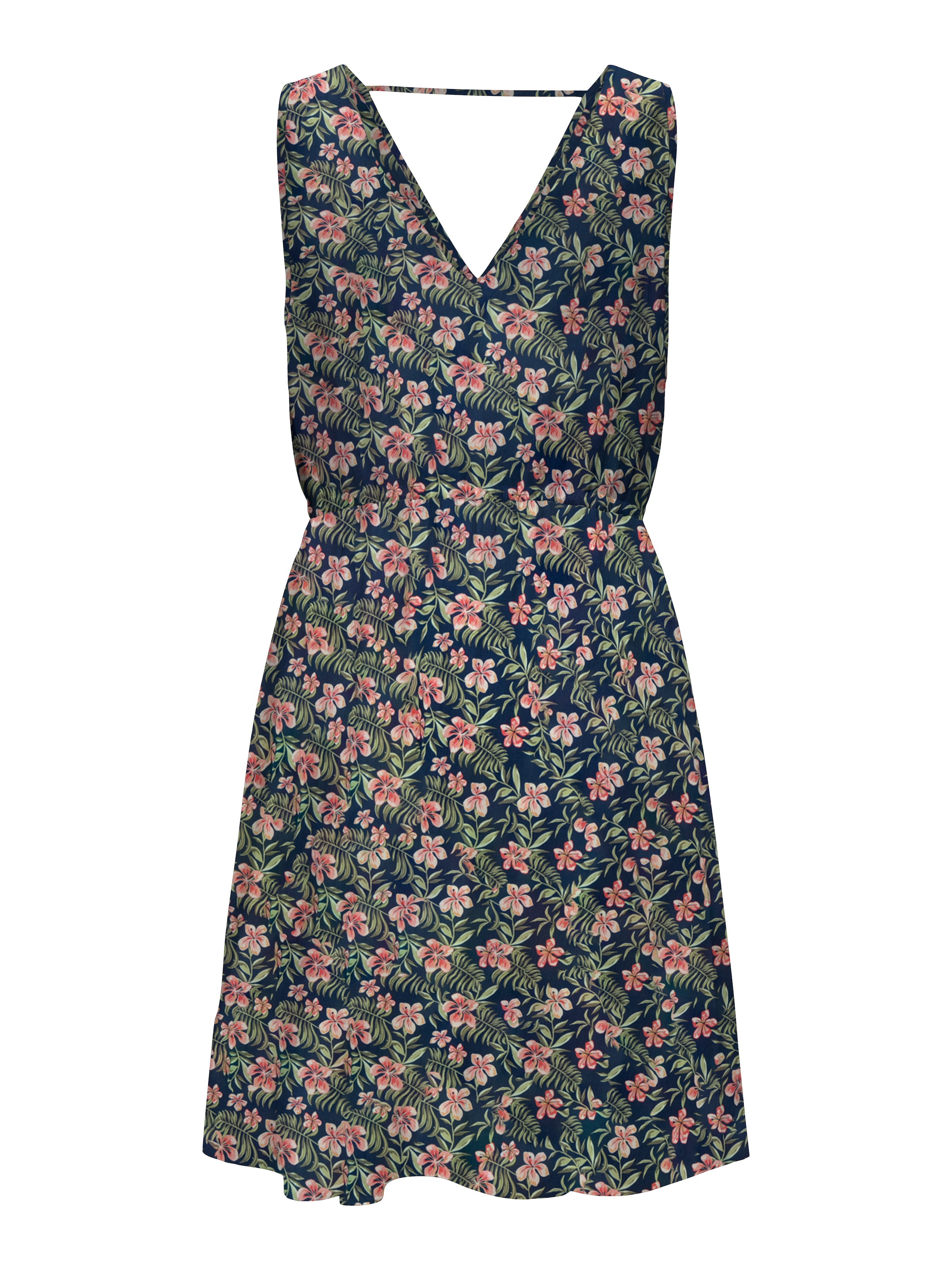 ONLY Minikleid »ONLNOVA LIFE VIS SARA STRING DRESS AOP«