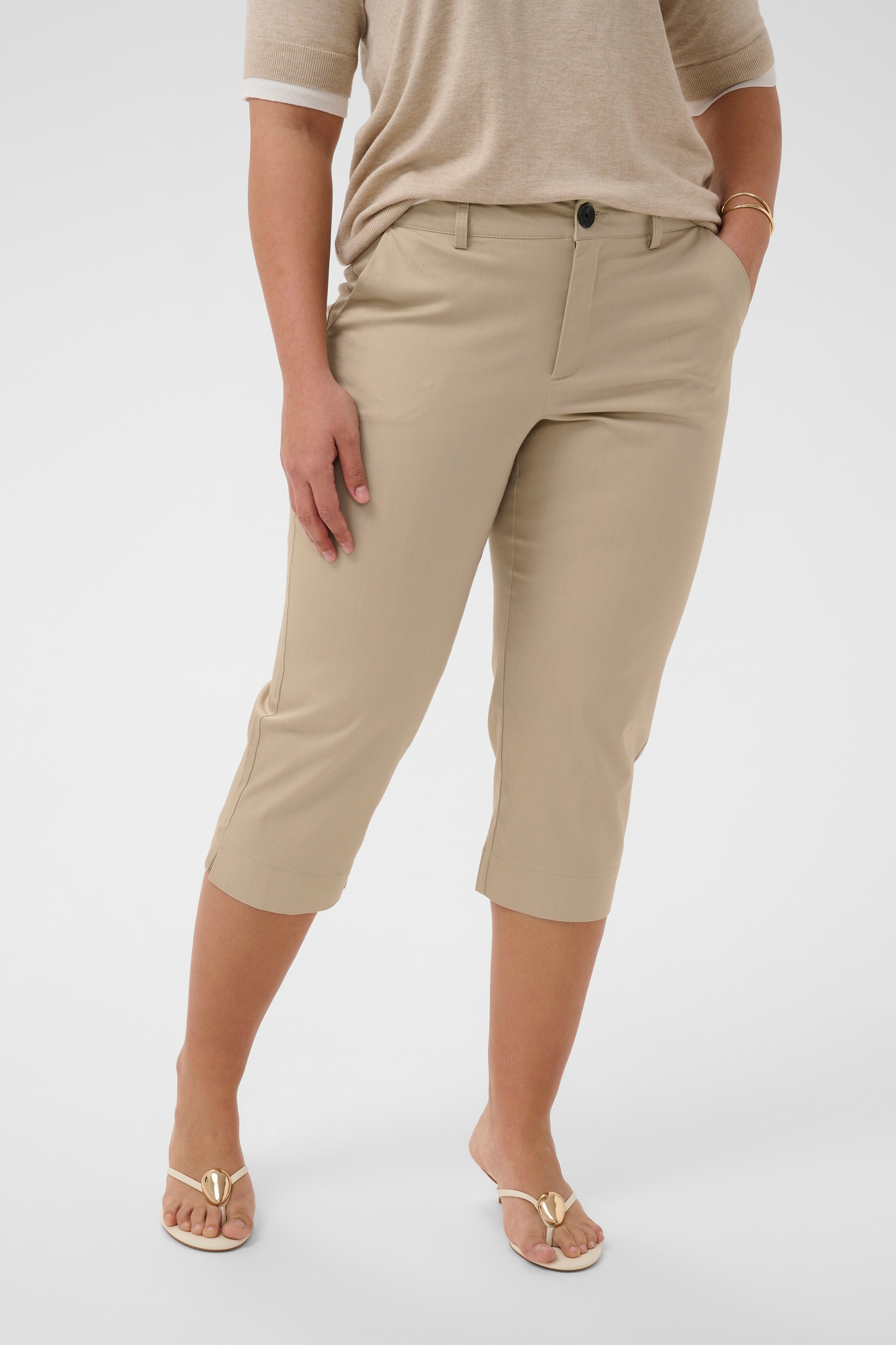 KAFFE Curve Marlene-Hose »Damen Hose KCleana«