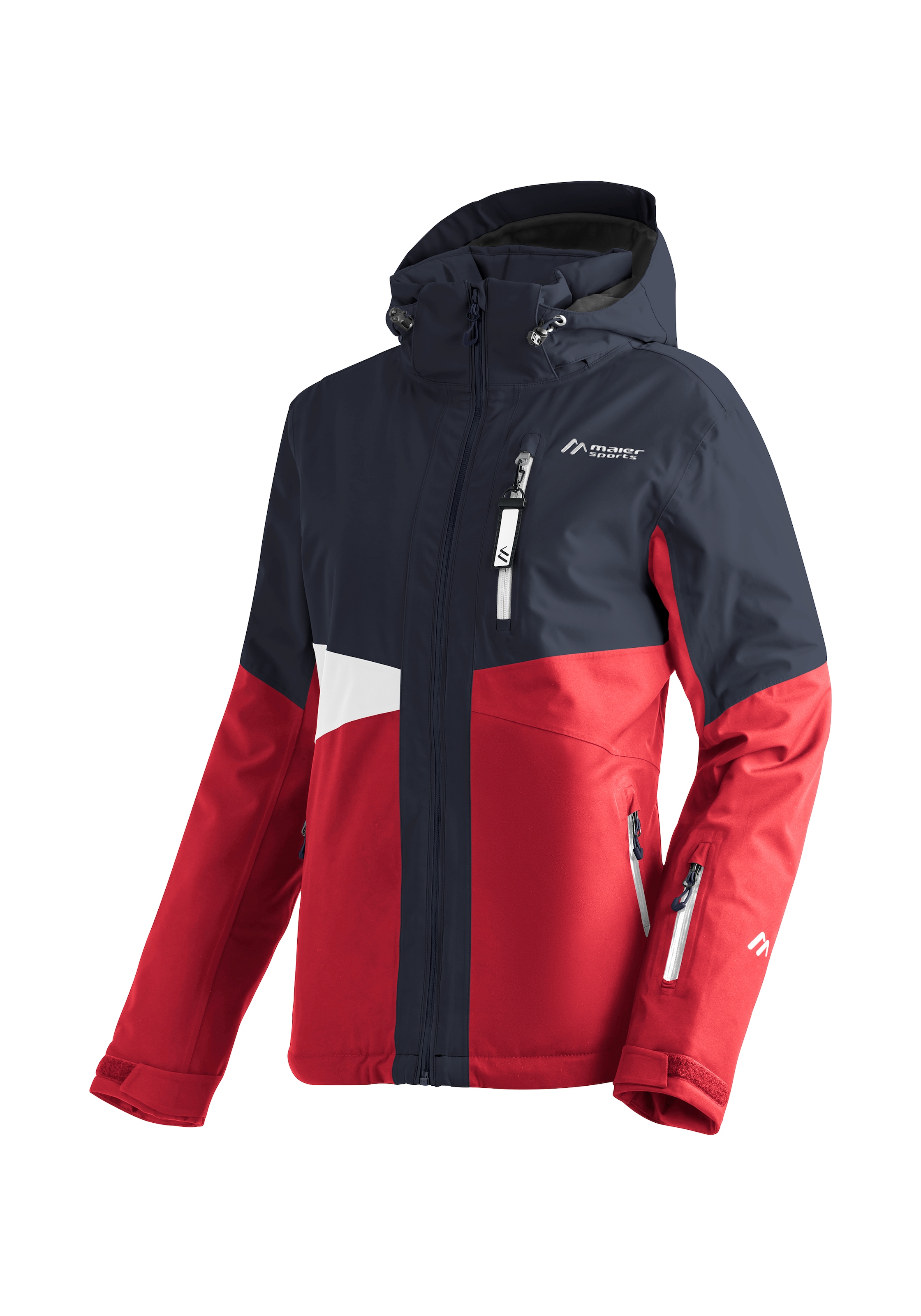 Skijacke »Vidra«, Damen Winterjacke, wind/wasserdicht, 3 RV-Taschen und Kapuze