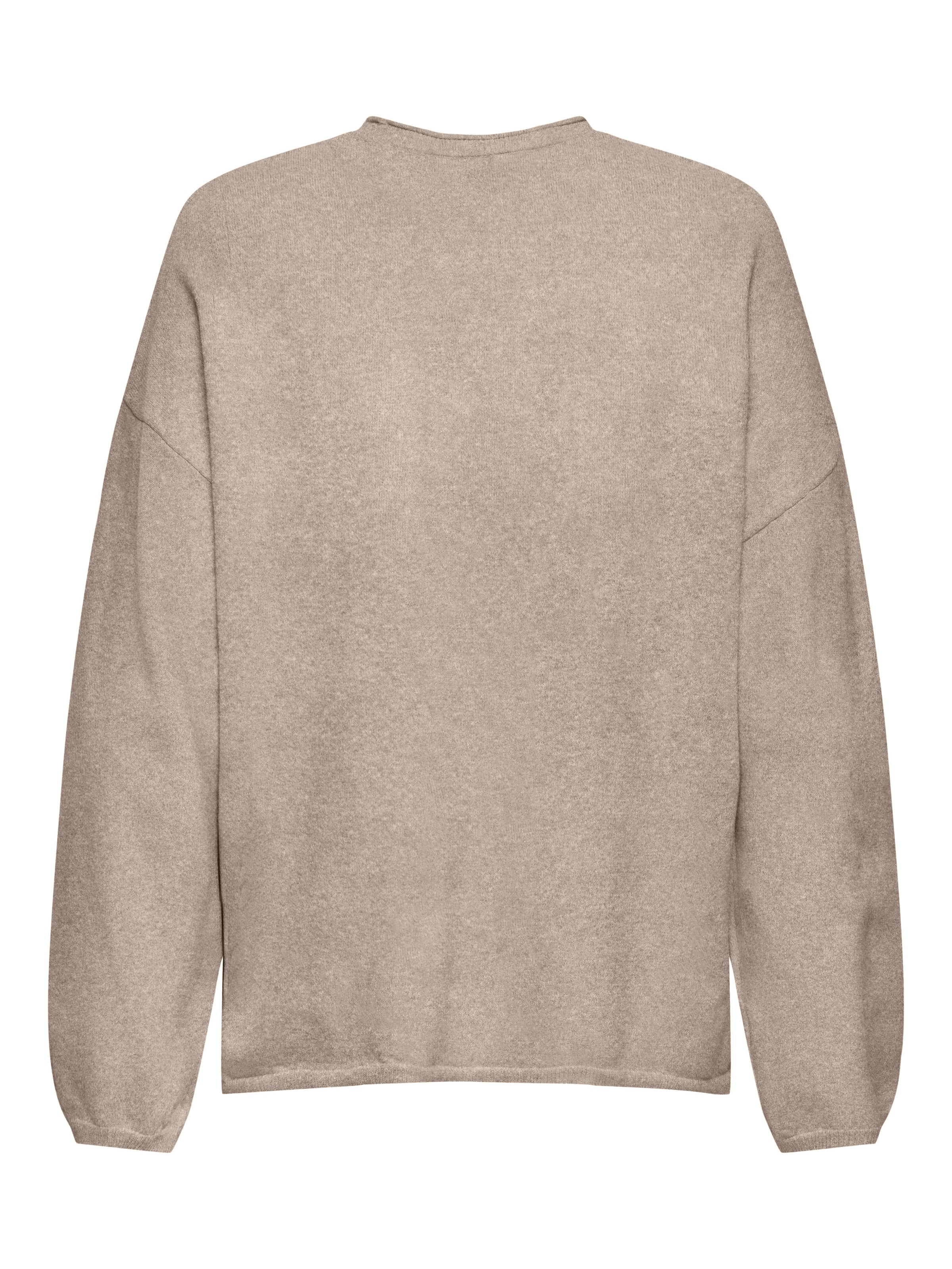 ONLY Strickpullover »ONLLOYAL AMALIO LIFE  LS O-NECK KNT NOOS« Materialmix