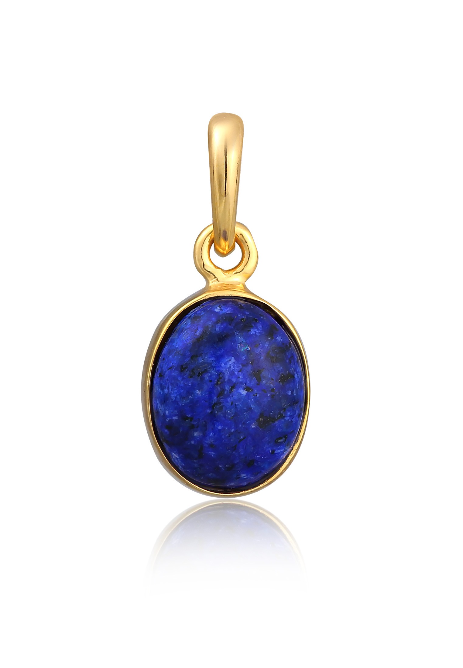 Elli Amulett »Anhänger Lapis Lazuli Edelstein Oval 925 Silber«