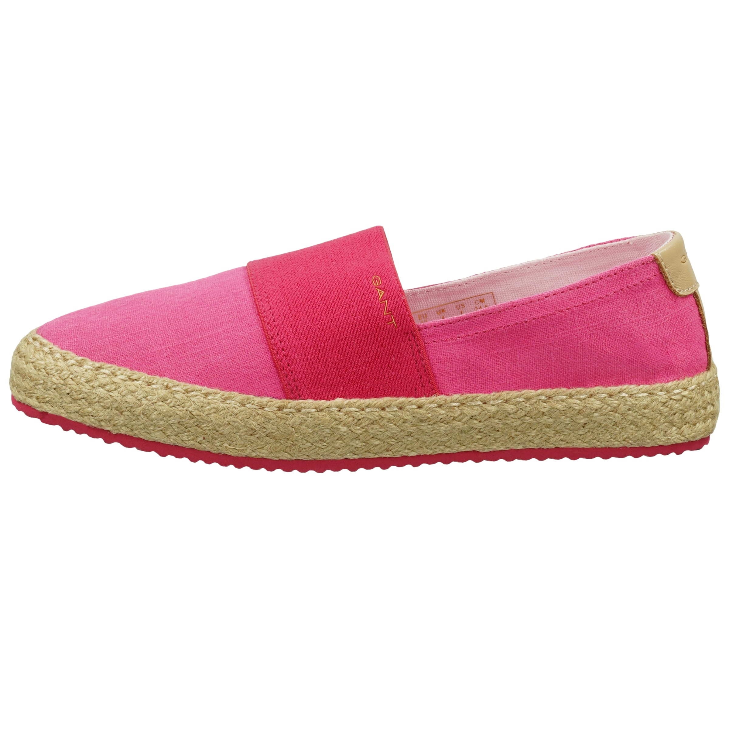 Gant Espadrille »Raffiaville«, Strandschuh, Slipper mit Bast-Verzierung