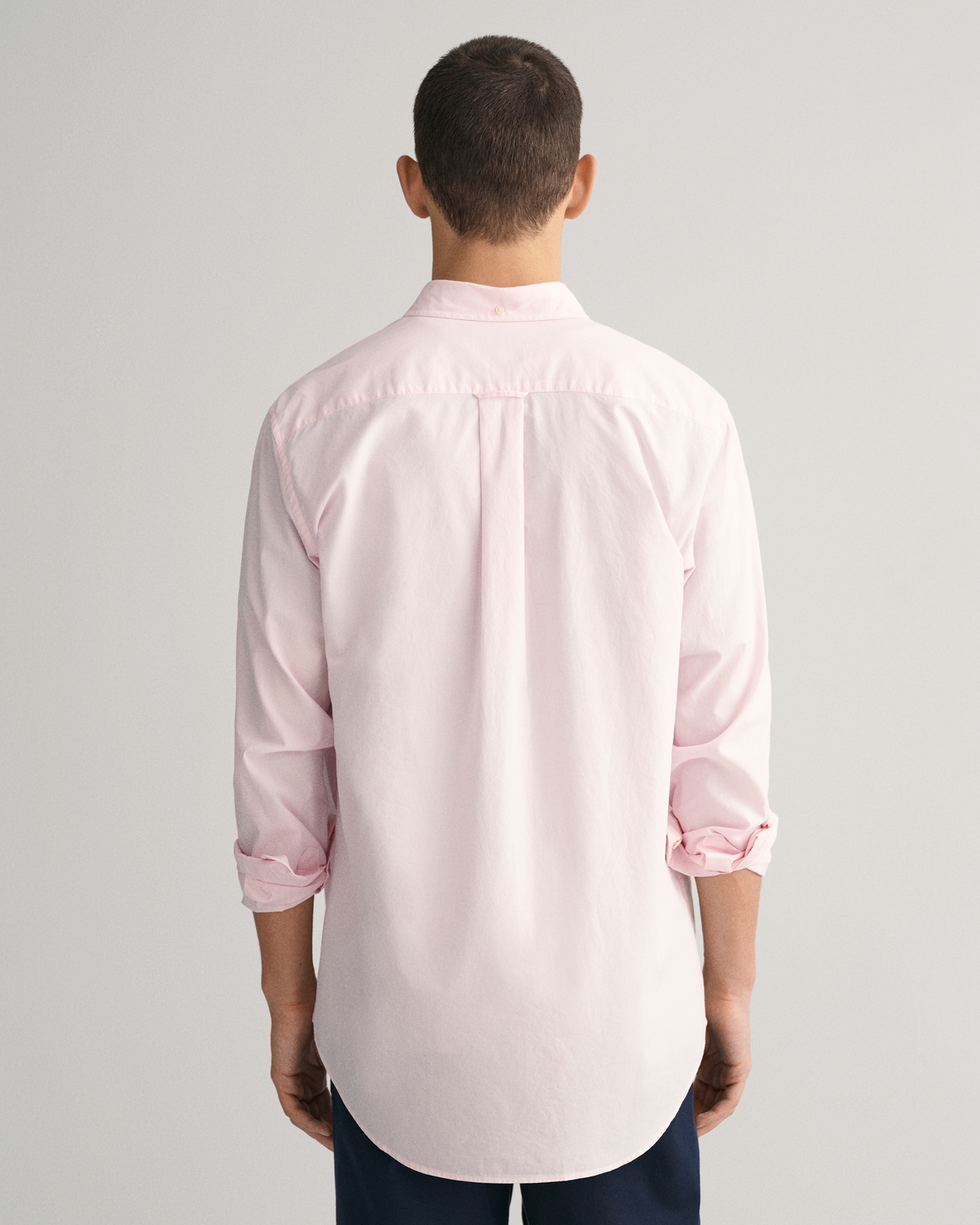 Gant Langarmhemd »Regular Fit Popeline Hemd leicht strapazierfähig pflegeleicht«, mit Label Stickerei auf der Brusttasche
