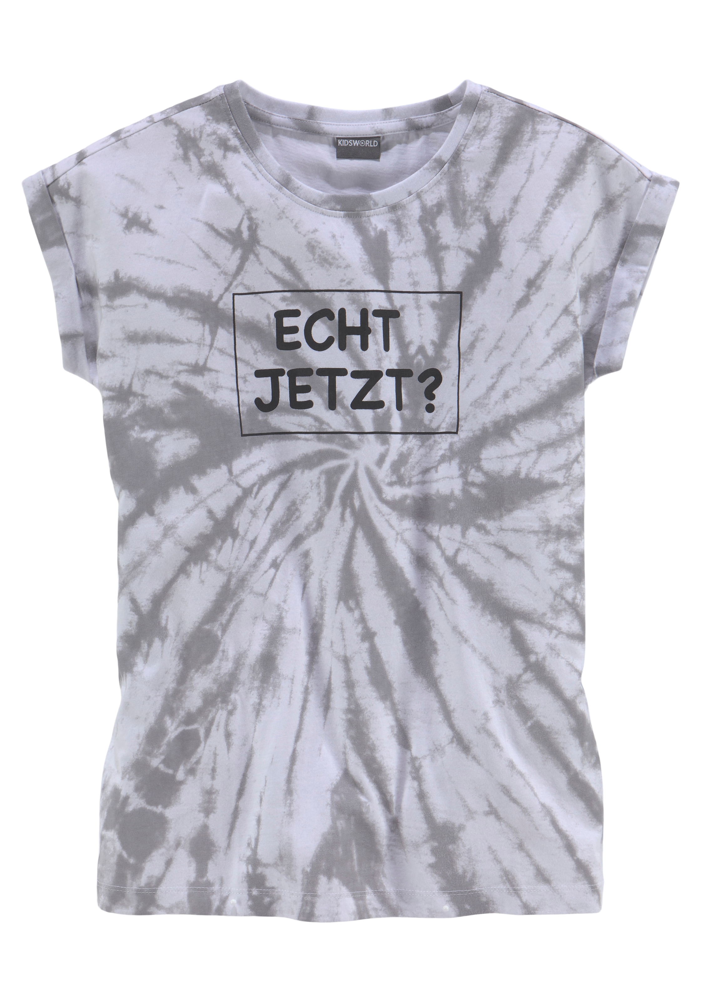 KIDSWORLD T-Shirt »ECHT JETZT?«, Sprüche-Shirt