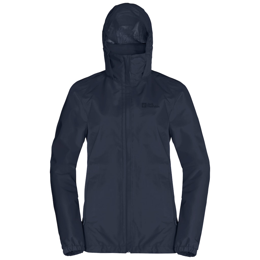 Jack Wolfskin Outdoorjacke »STORMY POINT 2L JKT W«, mit Kapuze