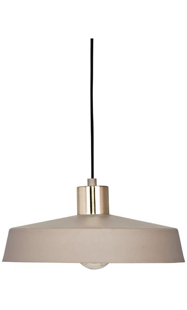 EGLO Hängeleuchte »VALDIOLA Pendellampe, Stahl, IP20, E27, Wohnzimmerlampe, Flurlampe«, 1 flammig, Leuchtmittel E27 | ohne Leuchtmittel, Esszimmerlampe aus Metall in Sandfarben und Messing-Gebürstet, E27