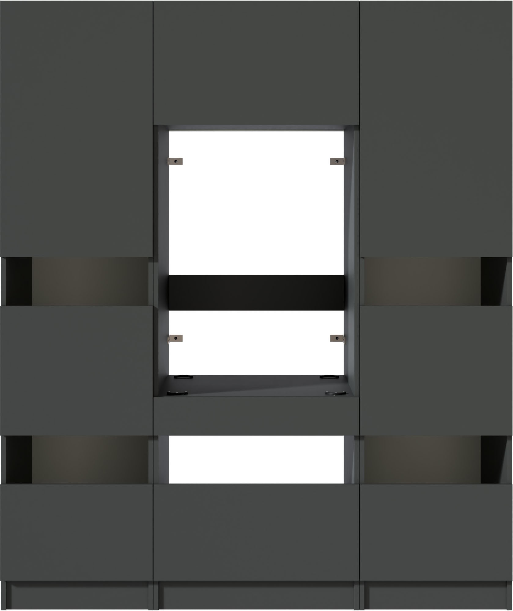 BASIC by Balculina Mehrzweckschrank-Set »Washhome B/T/H 168x68x200 cm« 3 Stk. tlg.