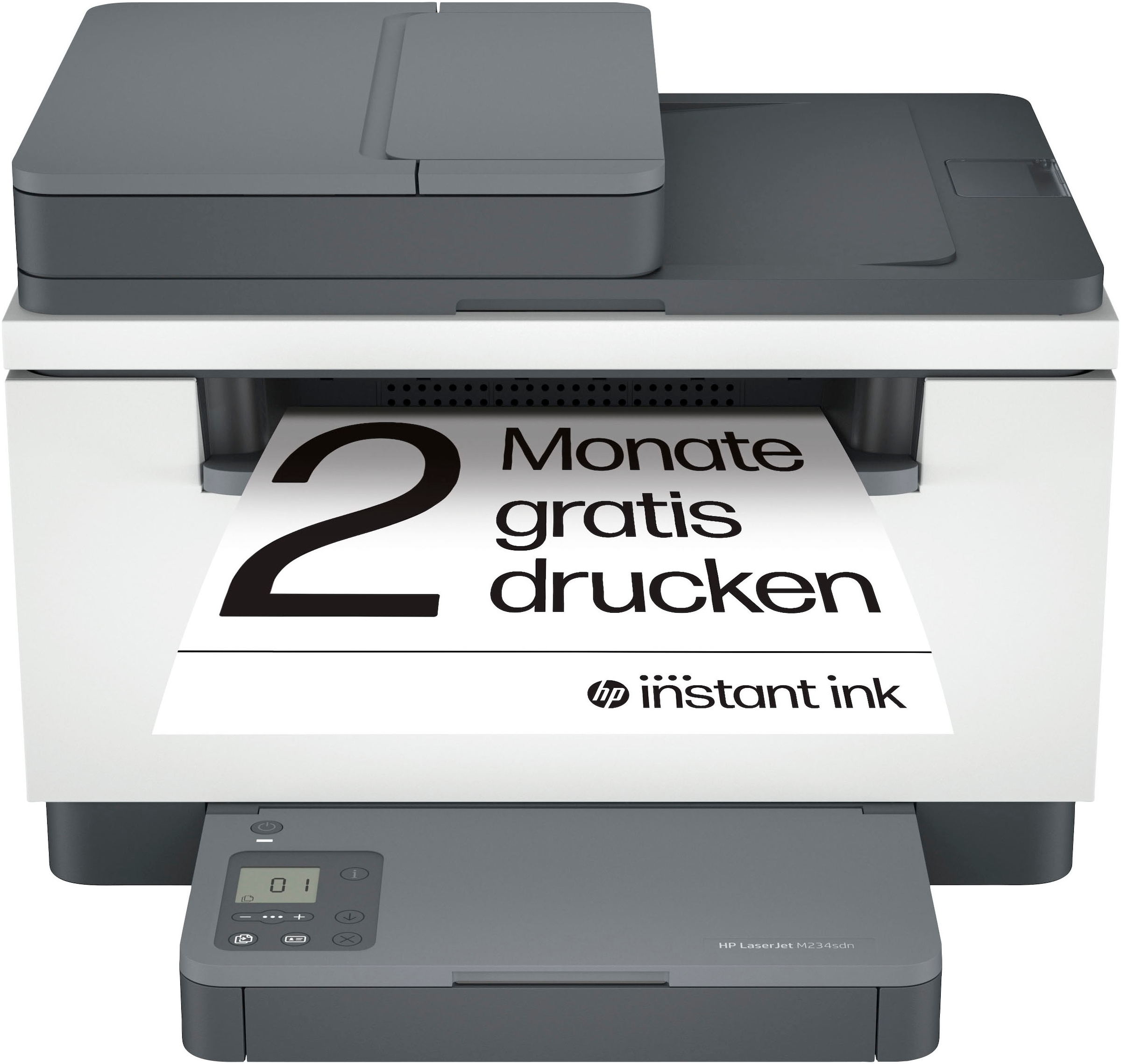 HP Multifunktionsdrucker »LaserJet MFP M234sdn«, 2 Monate gratis Drucken mit HP Instant Ink inklusive