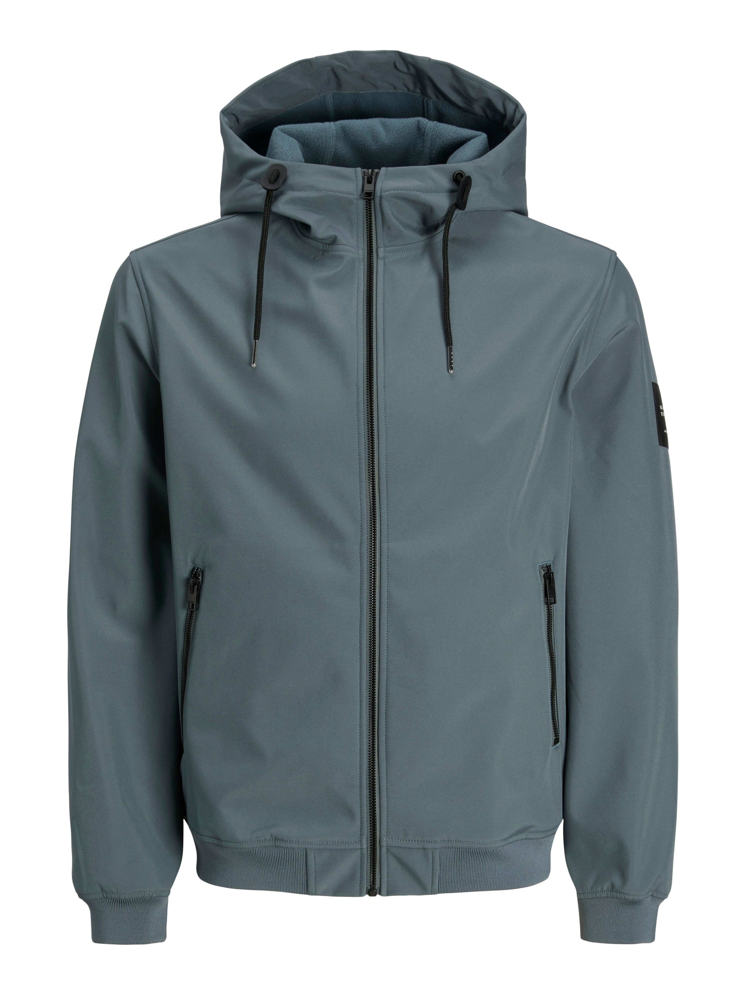 Jack & Jones Softshelljacke »JJEBASIC mit wasserabweisender Funktion«, mit Kapuze, mit Kordelzug