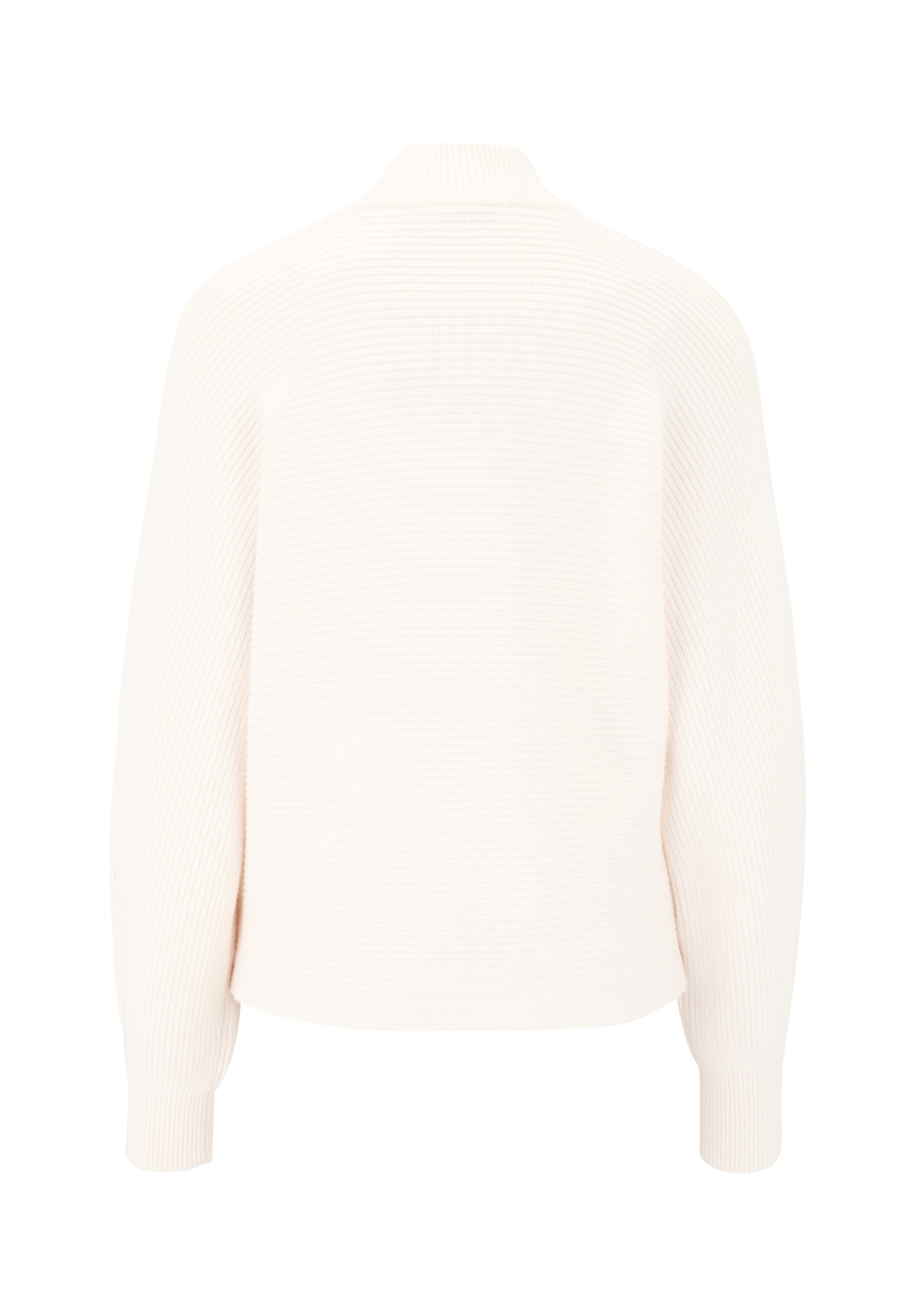 Zero Rundhalspullover »Pullover mit Strukturmuster«