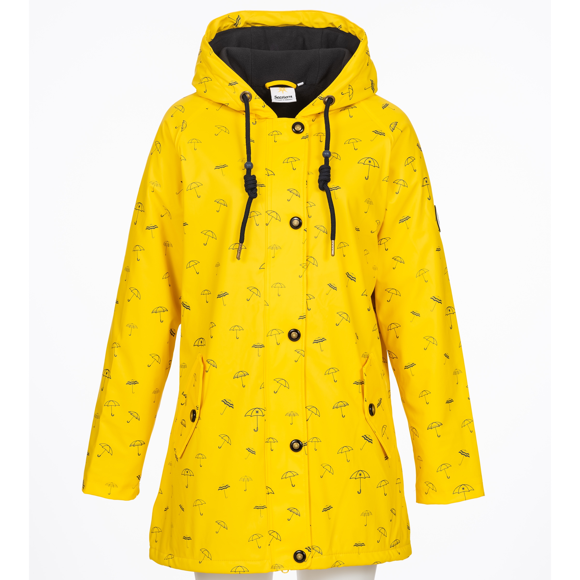 ankerglut Regenjacke »Friesennerz #ankerglutsea Regenmantel, Longjacket« auch in Großen Größen erhältlich