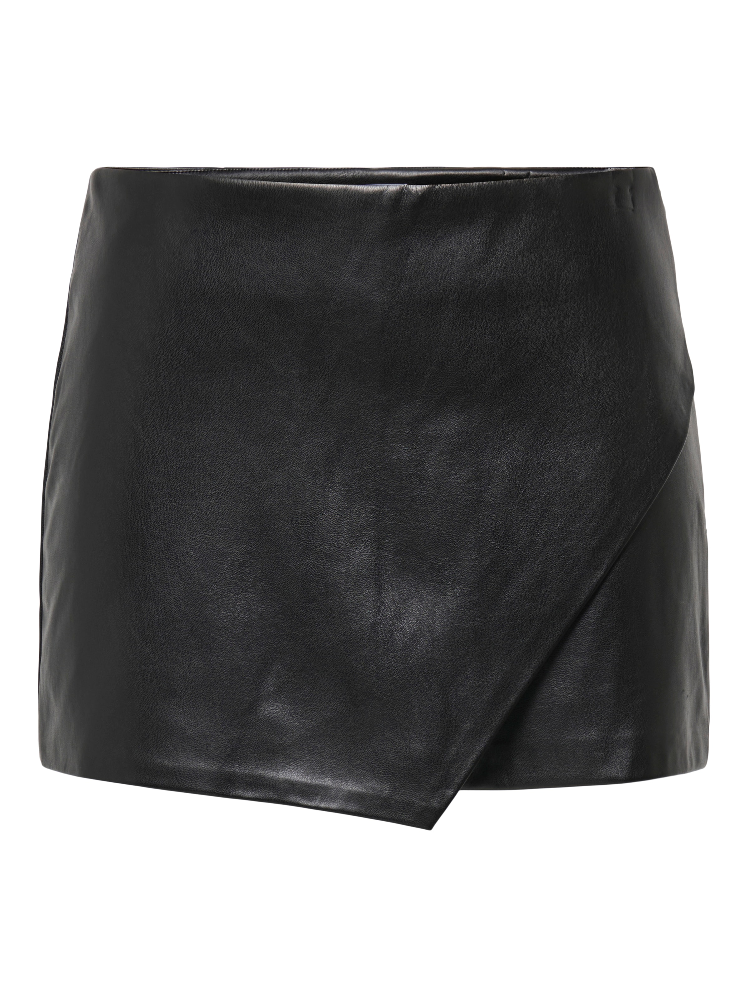 ONLY Hosenrock »ONLMIST-AMILI MW FAUX LEATH SKORT PNT«