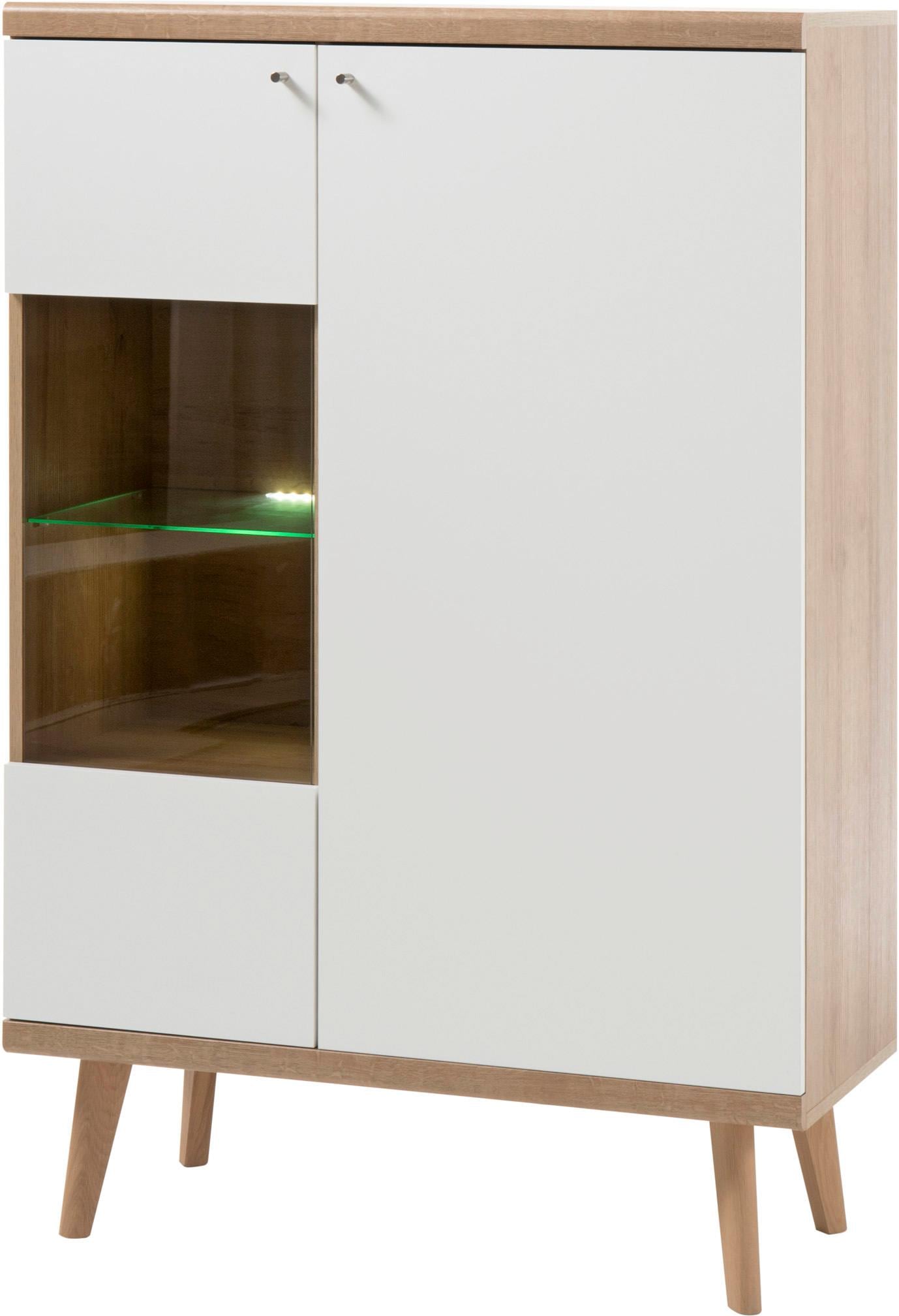 andas Vitrine »Merle«, Scandi Design, Höhe 134 cm