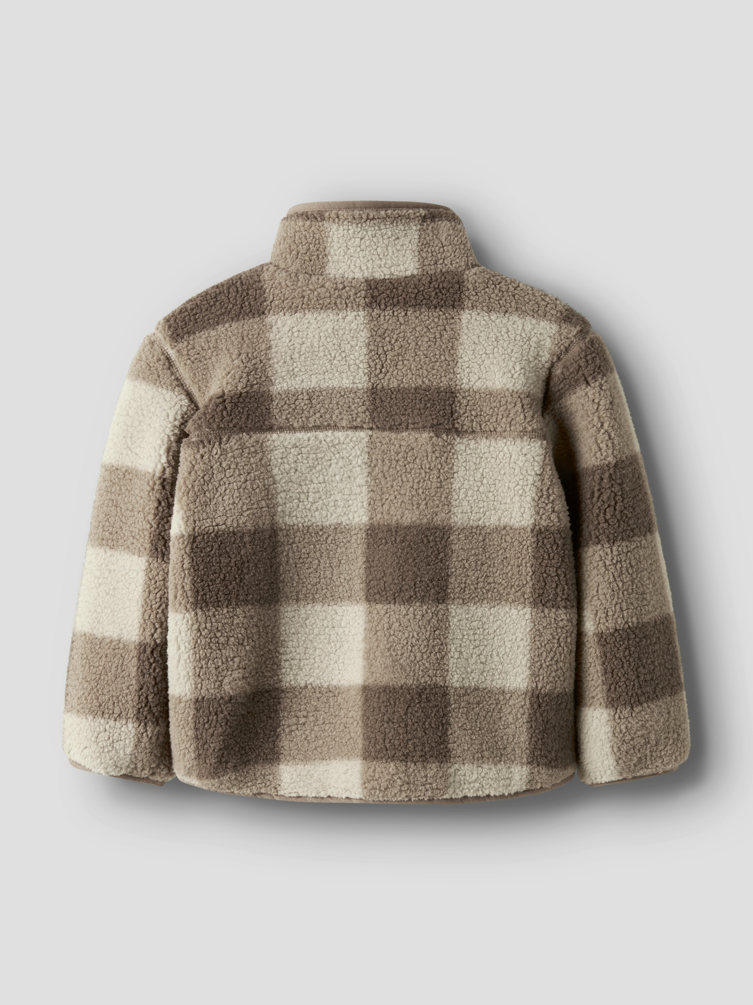 Name It Fleecejacke »NMMMONICO SHERPA JACKET CHECK«