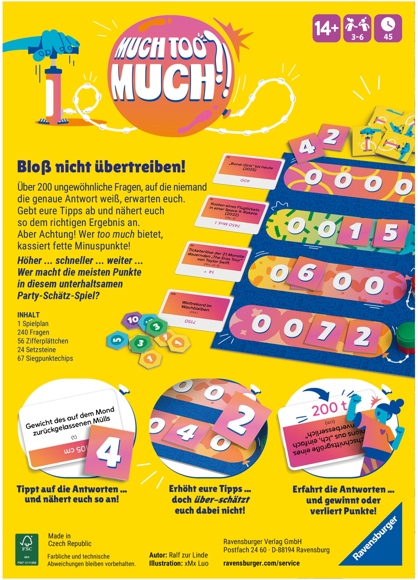 Ravensburger Spiel »Much too much?!« Made in Europe