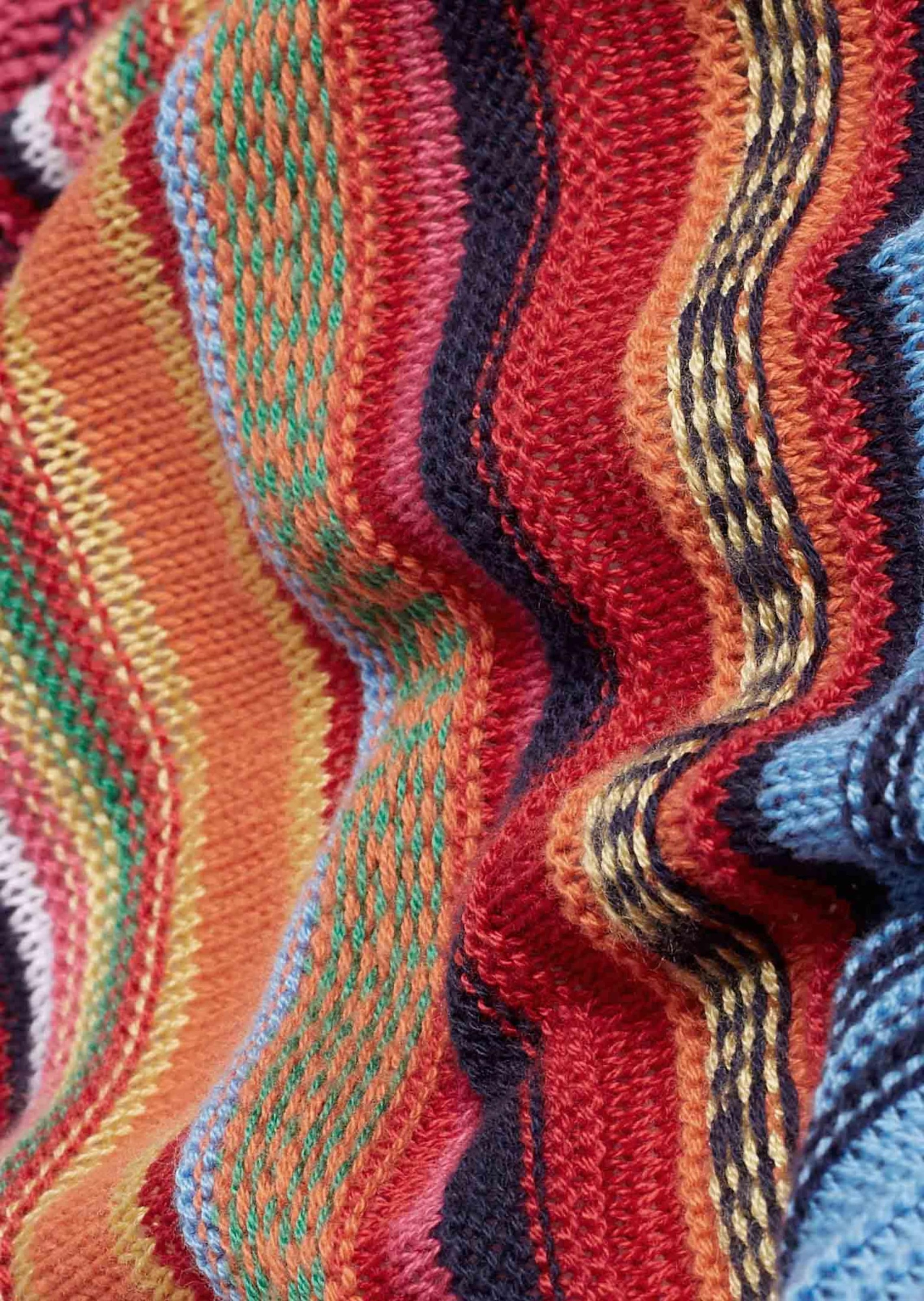 GOLDNER Strickjacke »Kurzgröße Abstrakt gemusterte Jaquardstrickjacke in offener Schnittform« Jacquardstrickjacke