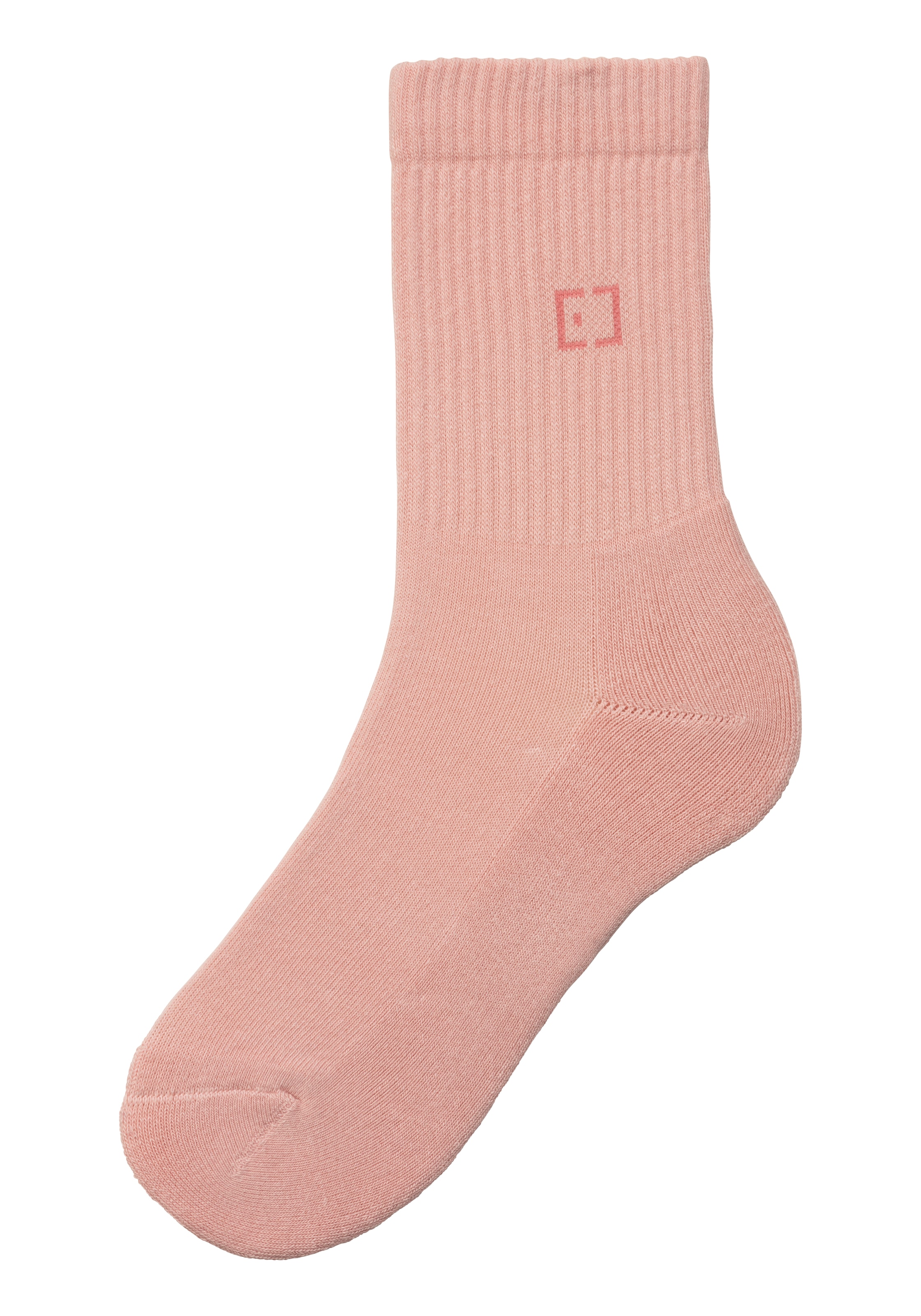 Elbsand Socken, (Packung, 3 Paar), mit Frottee und eingestricktem Markenlogo