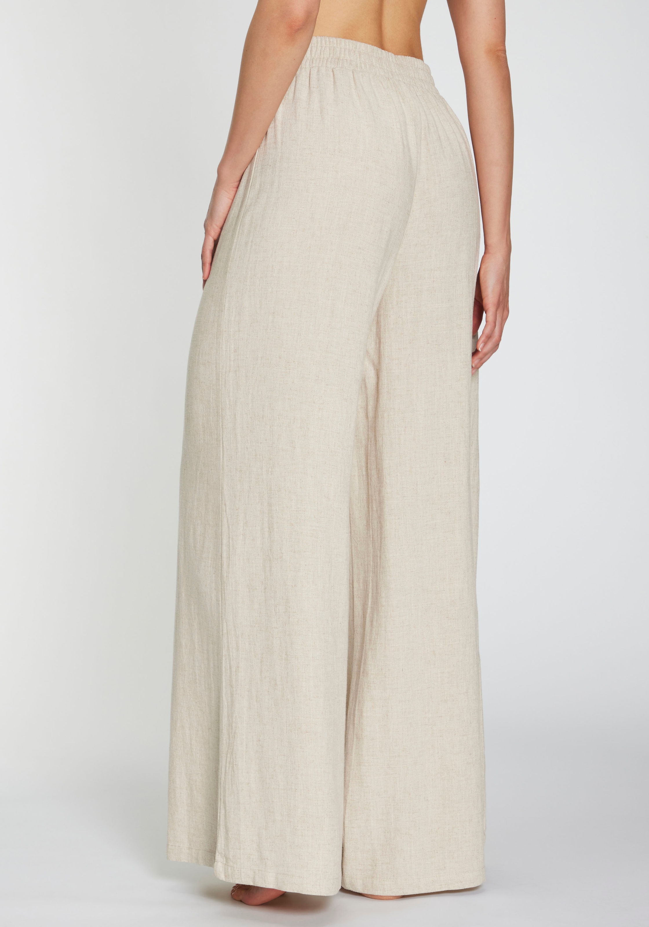 French Connection Leinenhose  im weit fließendem Lagenlook