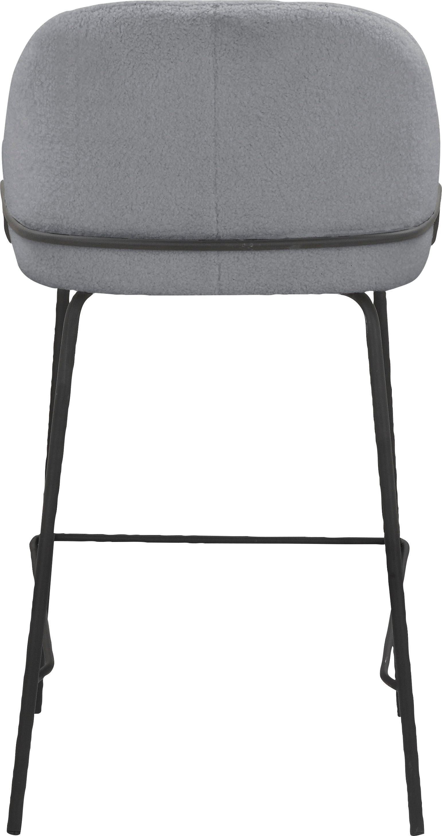 Leonique 4-Fußstuhl »Puant«, 2 St., Struktur, mit Stoff aus Polyester/recyceltem Polyester, Sitzhöhe 65 cm