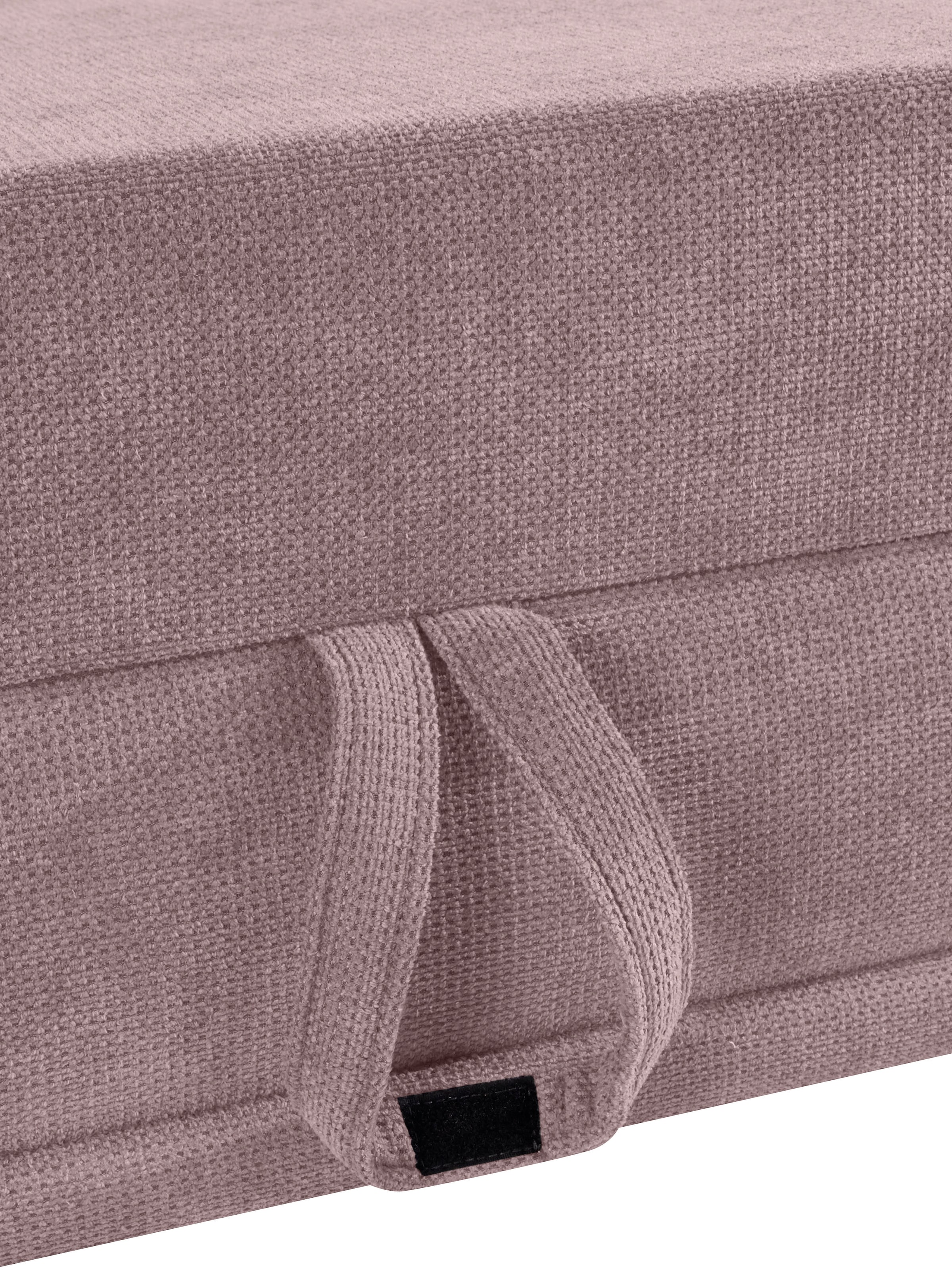 Places of Style Ecksofa Costello, mit Sitztiefenverstellung und Armlehnfunktion, incl. 3 Nierenkissen