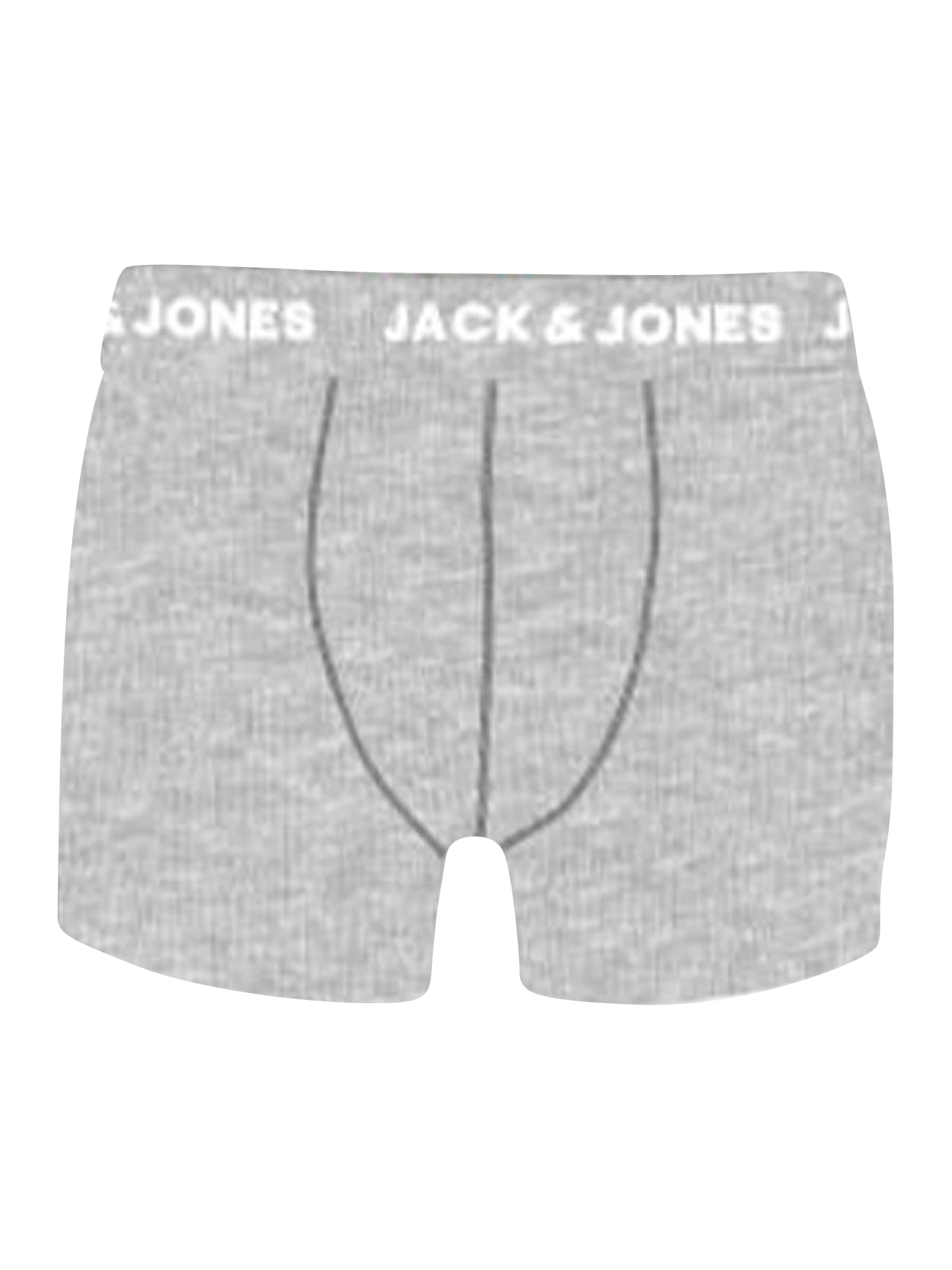Jack & Jones Trunk »JACSOLID   Stretchkomfort, elastisch, bequem mit sportlichem Look« Packung, 12 Stk. bedruckt, modisch, eng anliegend, Baumwollmischung, Bündchen