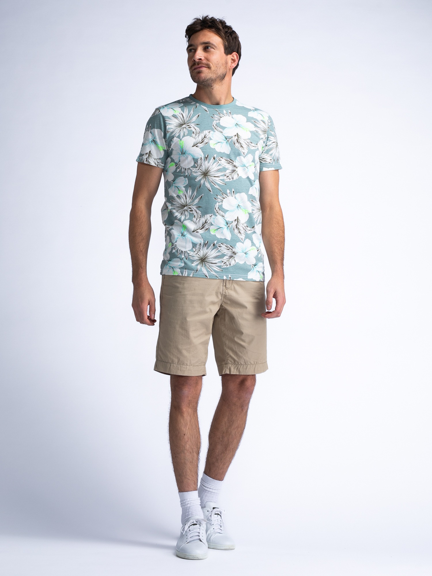 Petrol Industries Chinoshorts »Men Shorts Chino«, (2 tlg.), Sommerhose inklusive Gürtel