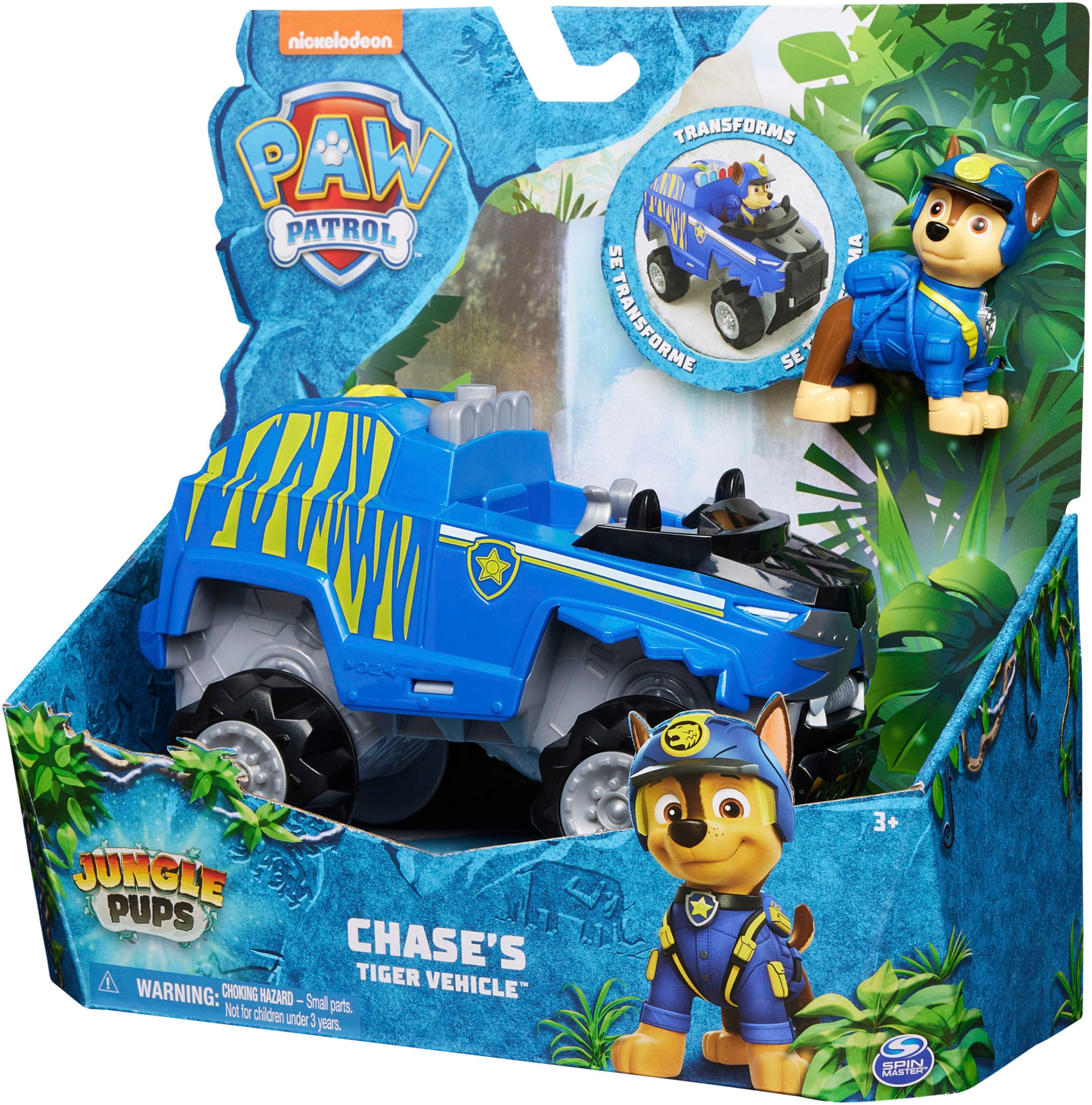 Spin Master Spielzeug-Auto »Paw Patrol - Jungle Pups - Themed Vehicles Solid Chase«