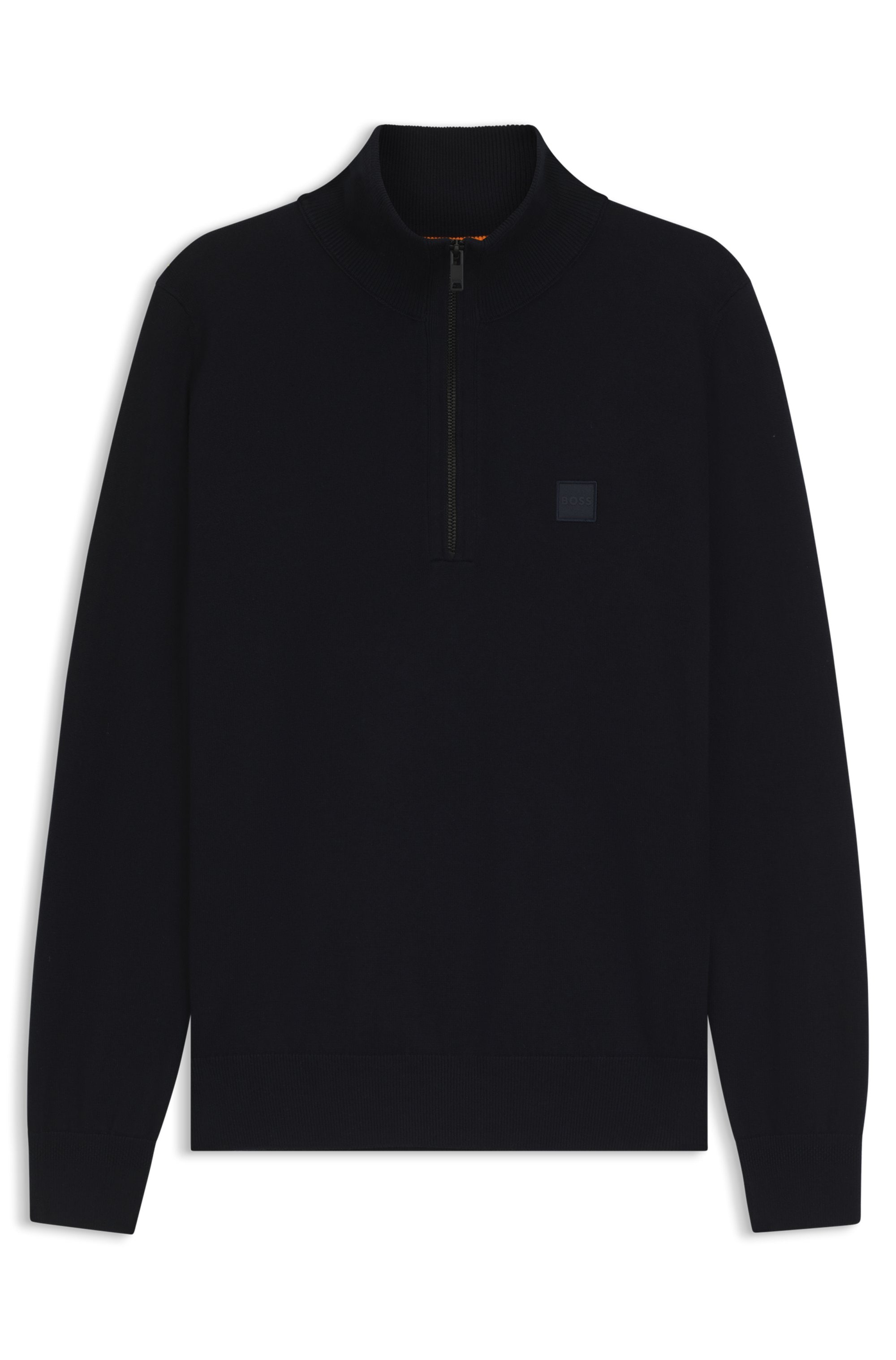 BOSS ORANGE Rollkragenpullover »Kanobix« mit Ton-in-Ton Logo