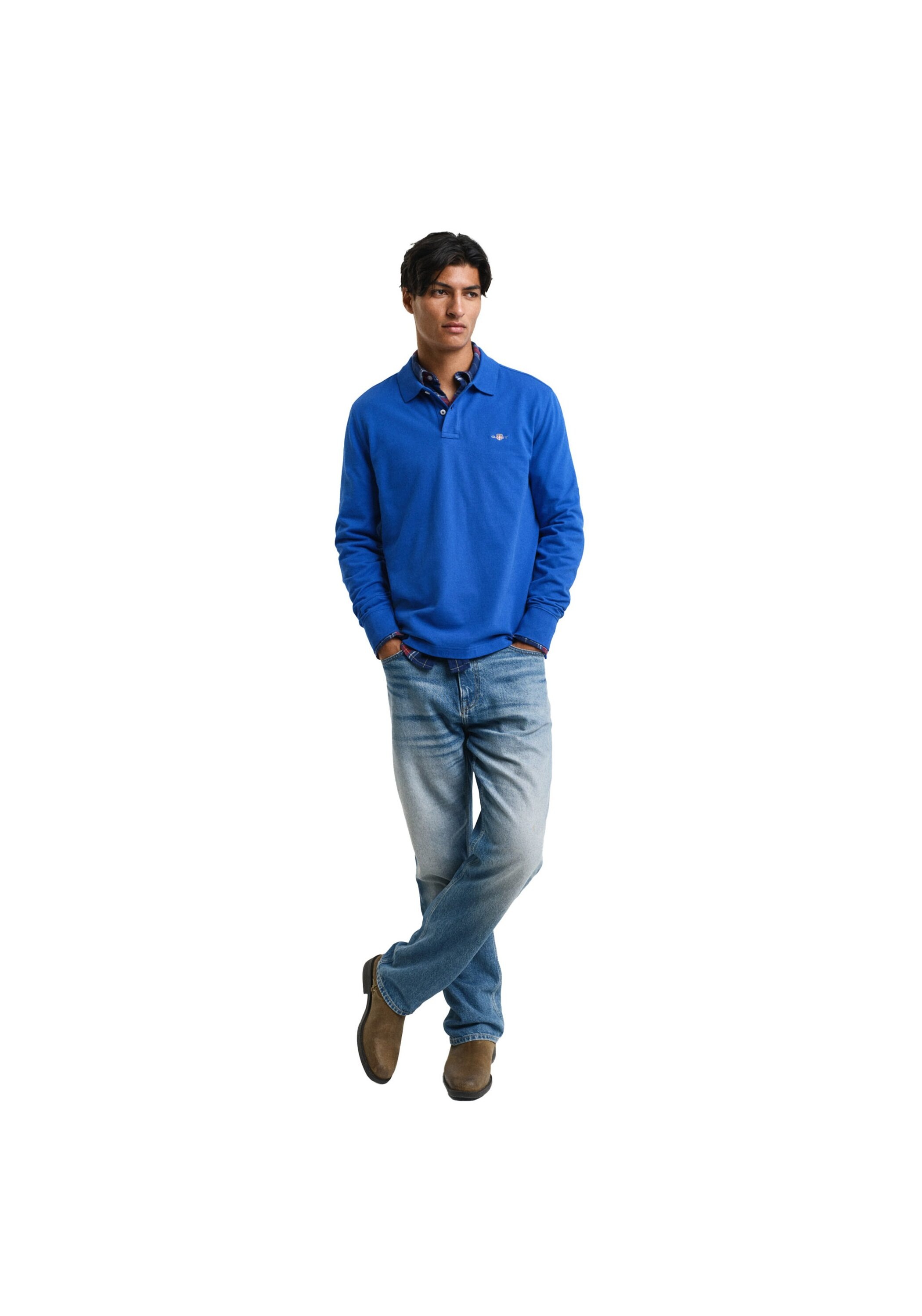 Gant Poloshirt »Poloshirt Regular Shield Longsleeve Pique Rugger 1er Pack«