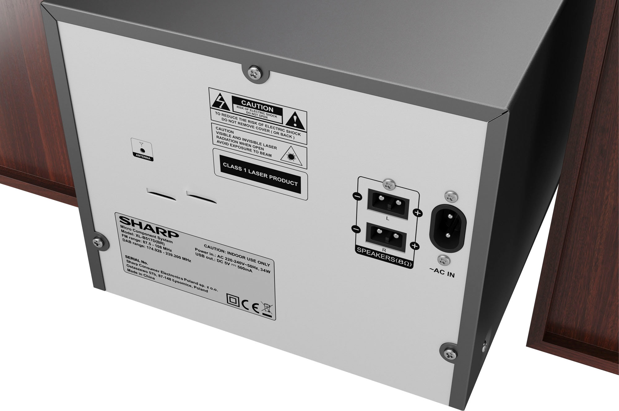 Sharp Audio-System »XL-B517D Mikro«