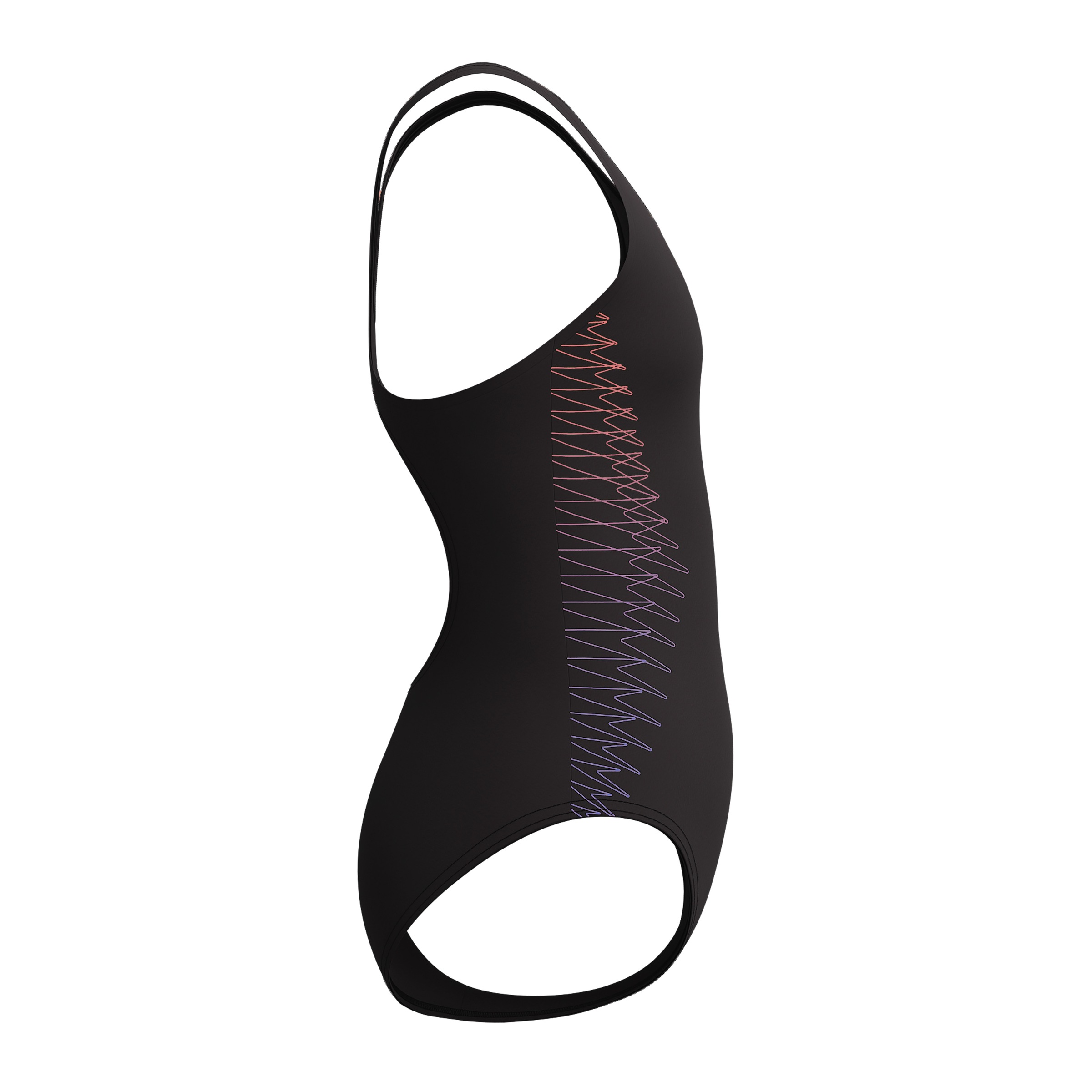 Speedo Badeanzug »Placement Muscleback« sportliche Ausrichtung, chlorbeständiges Material, schnell trocknend