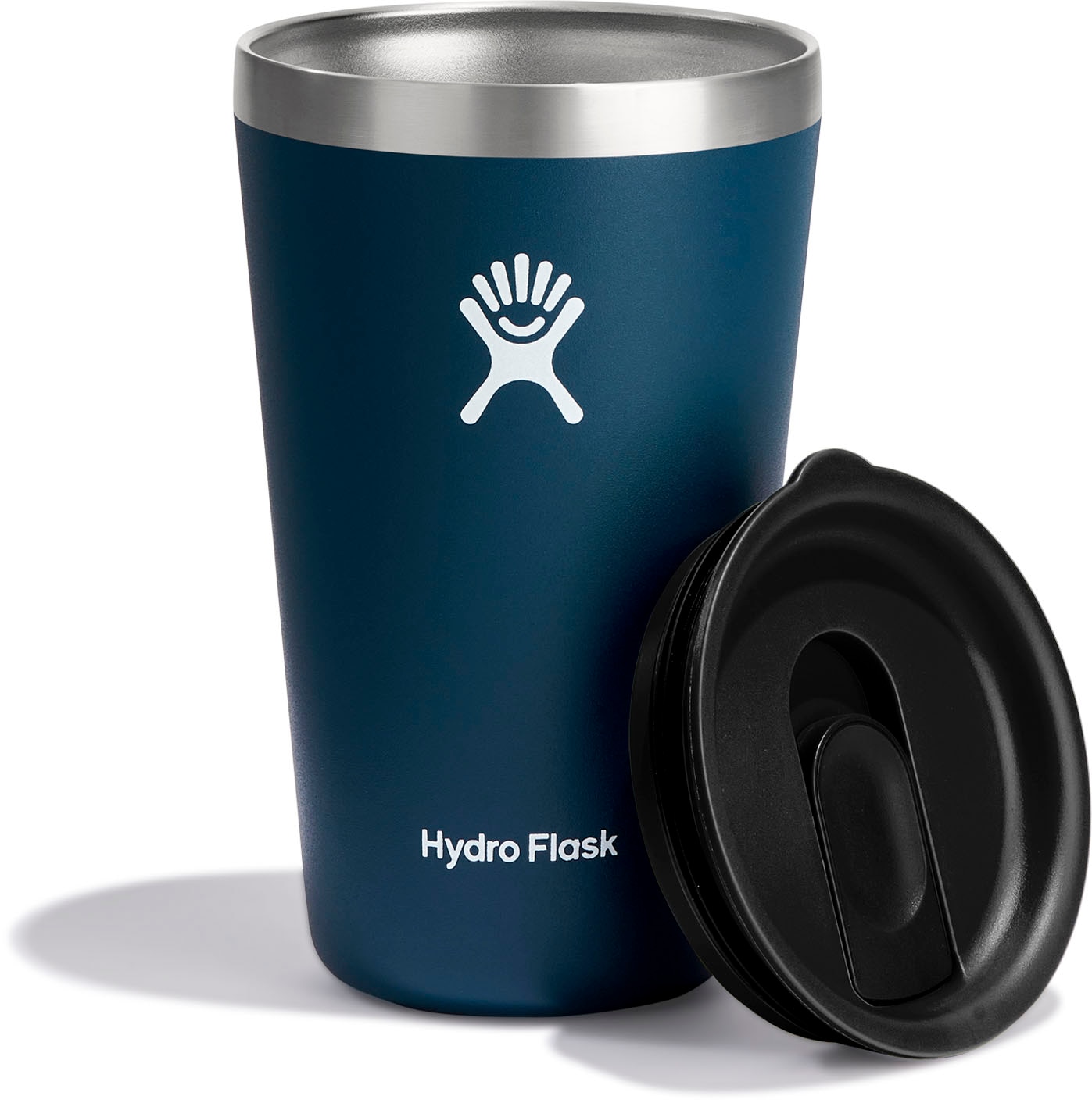 Hydro Flask Becher »16 oz All Around Tumbler Press-In-Lid«, (1 tlg.), doppelwandige TempShield™-Vakuumisolierung, 473 ml