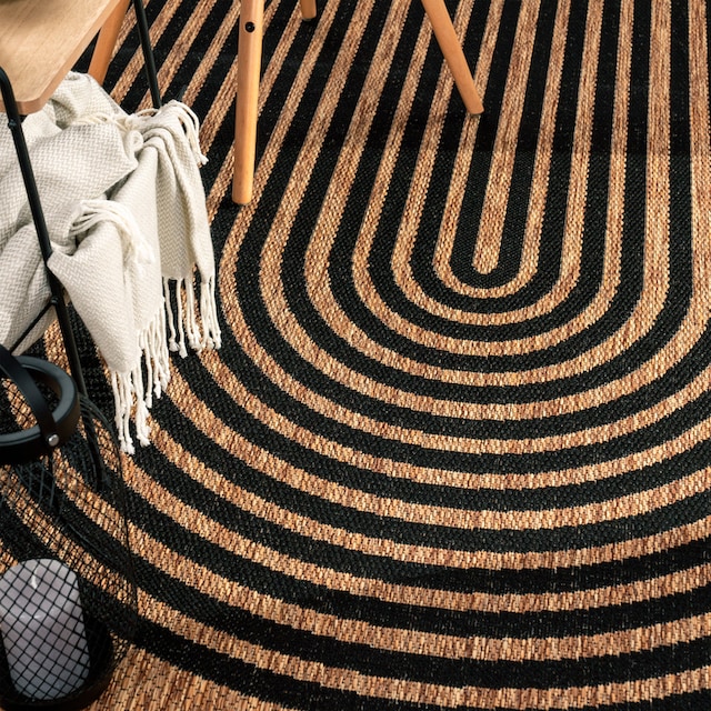 Teppich In- Home Flachgewebe, bestellen »Illusion geeignet und online Scandi Look, OTTO Outdoor rechteckig, 328«, Paco bei