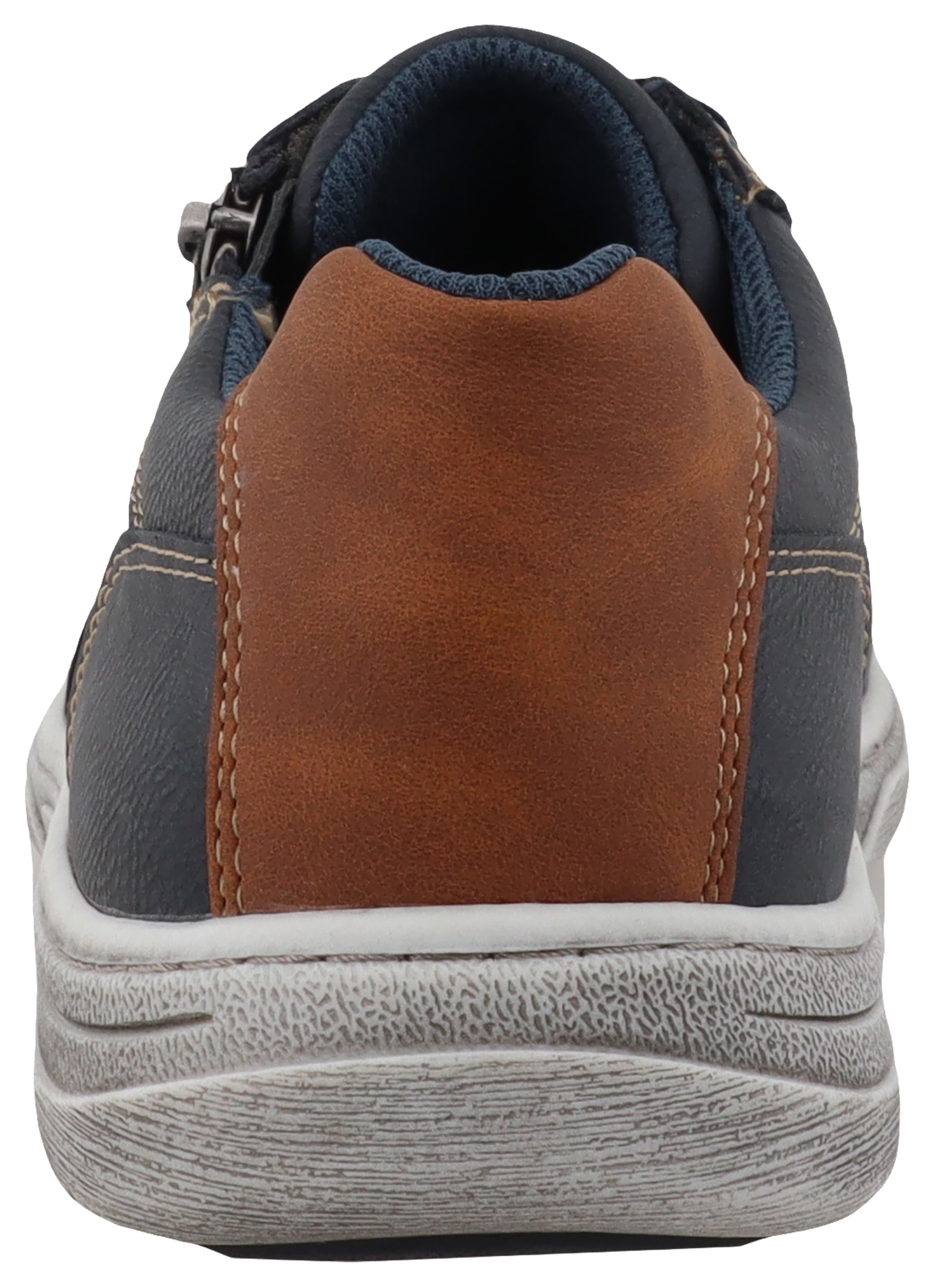 Romika Sneaker, Halbschuh, Freizeitschuh, Schnürschuh mit modischen Kontrastnähten