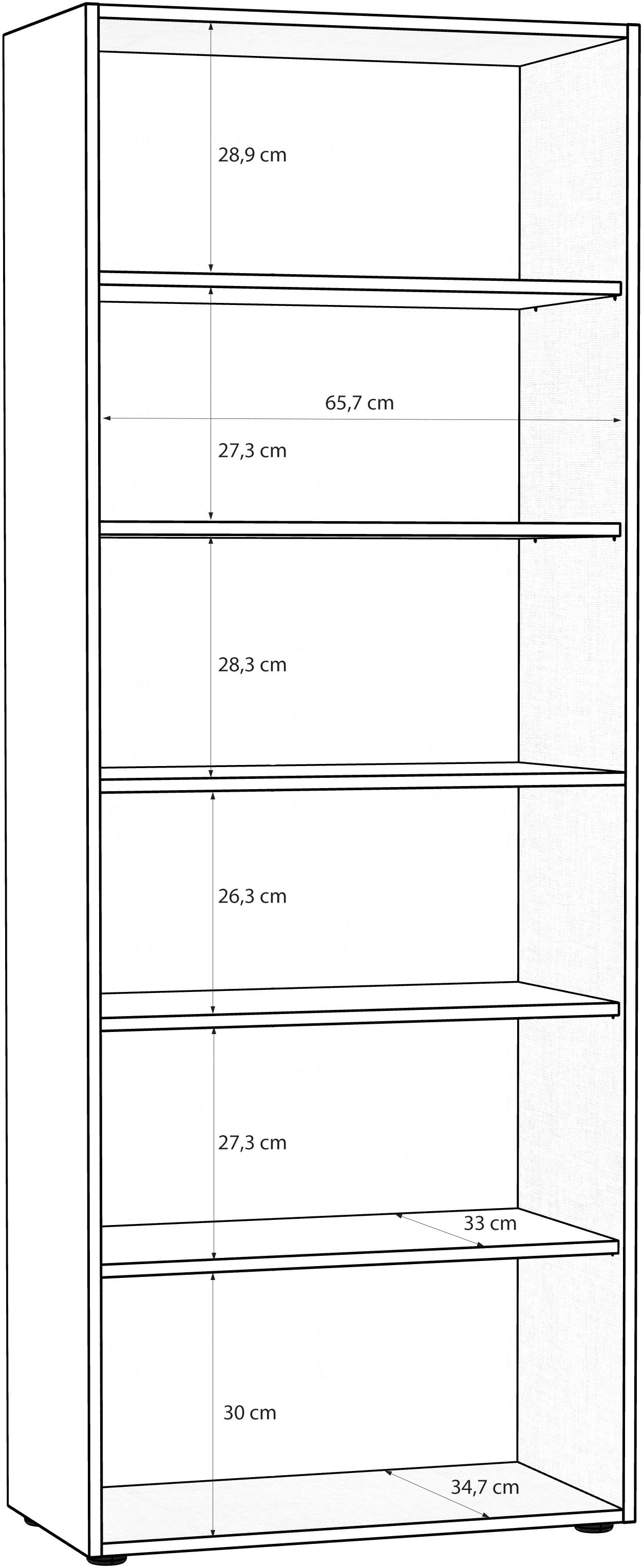 FORTE Schuhschrank »NET306« Schuhschrank, inklusive Einlegböden, verschiedene Dekore