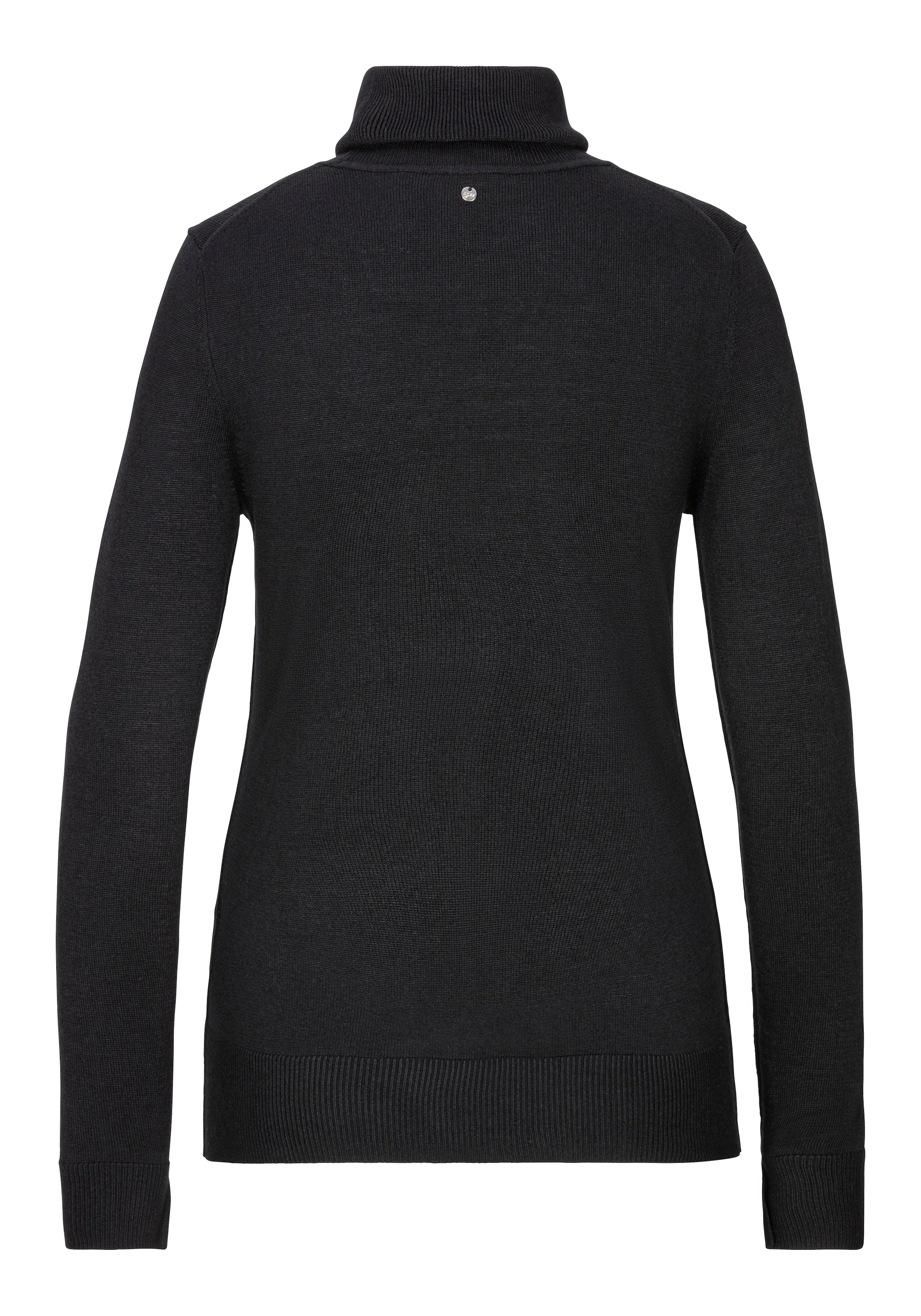 BOSS ORANGE Strickpullover »Fiddie Premium Damenmode«, mit modischem Schlitz am Ärmelsaum