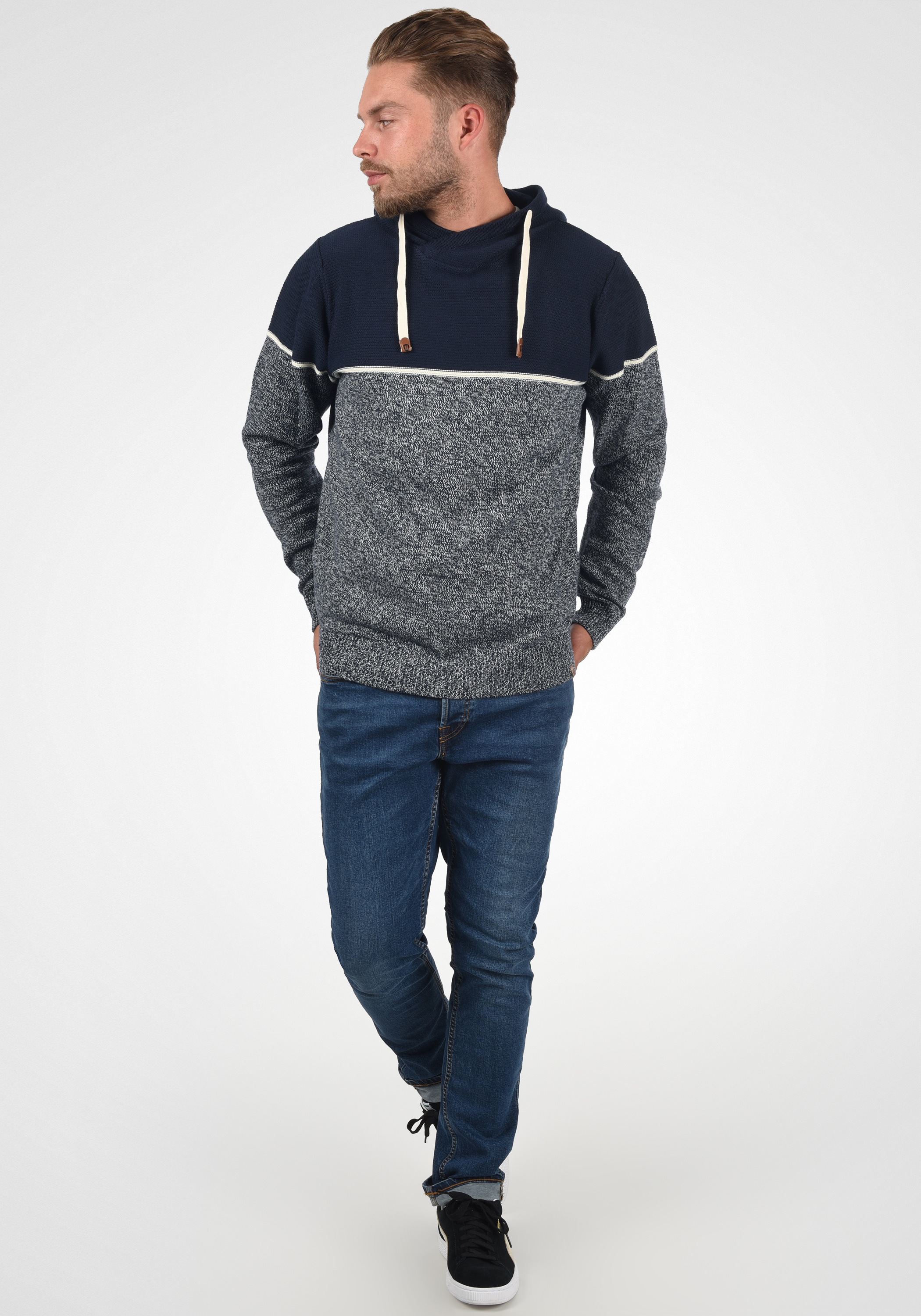 Indicode Strickfleece-Pullover »Strickpullover IDLynde«