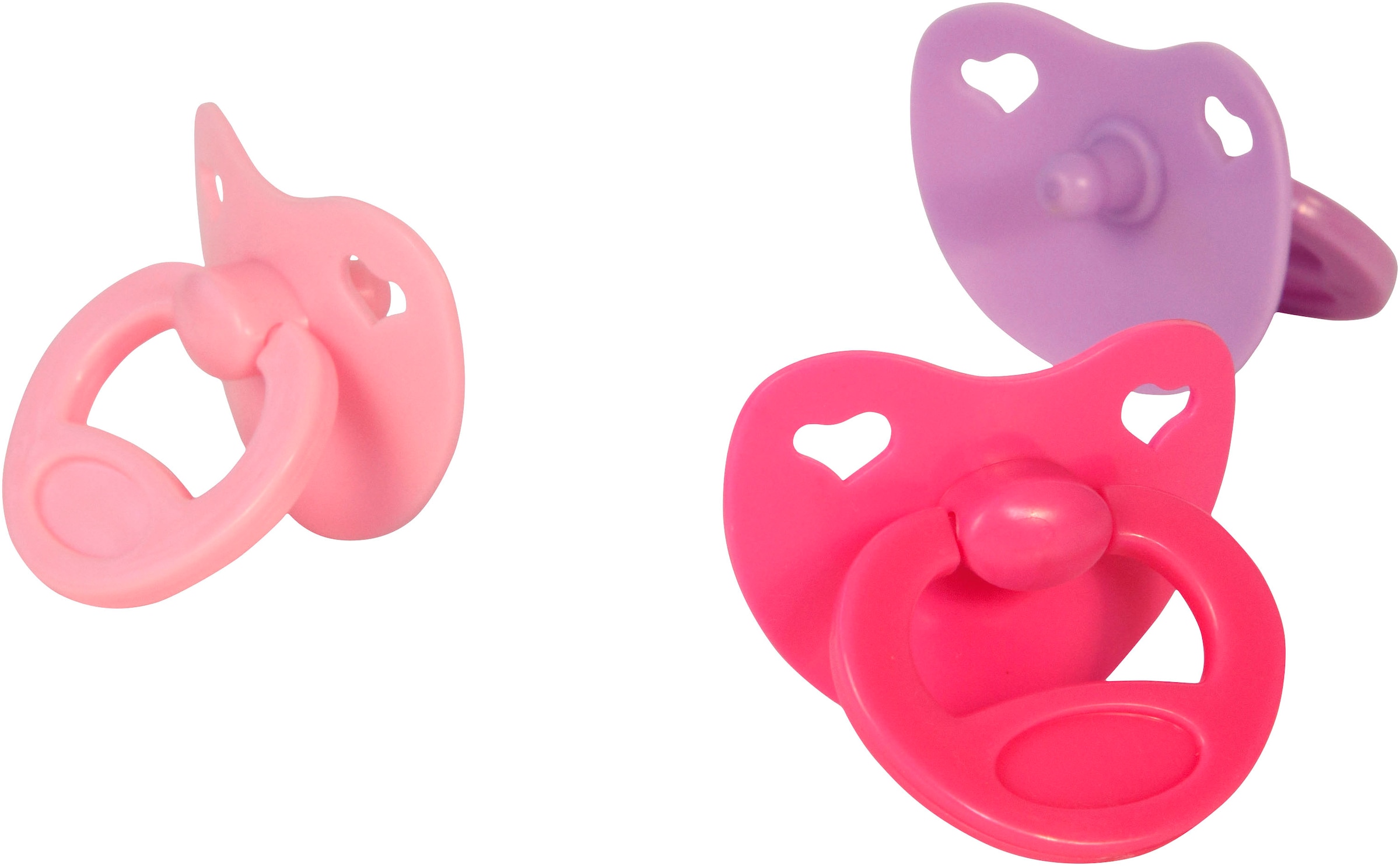 Bayer Puppen Schnuller, (Set, 3 tlg.)